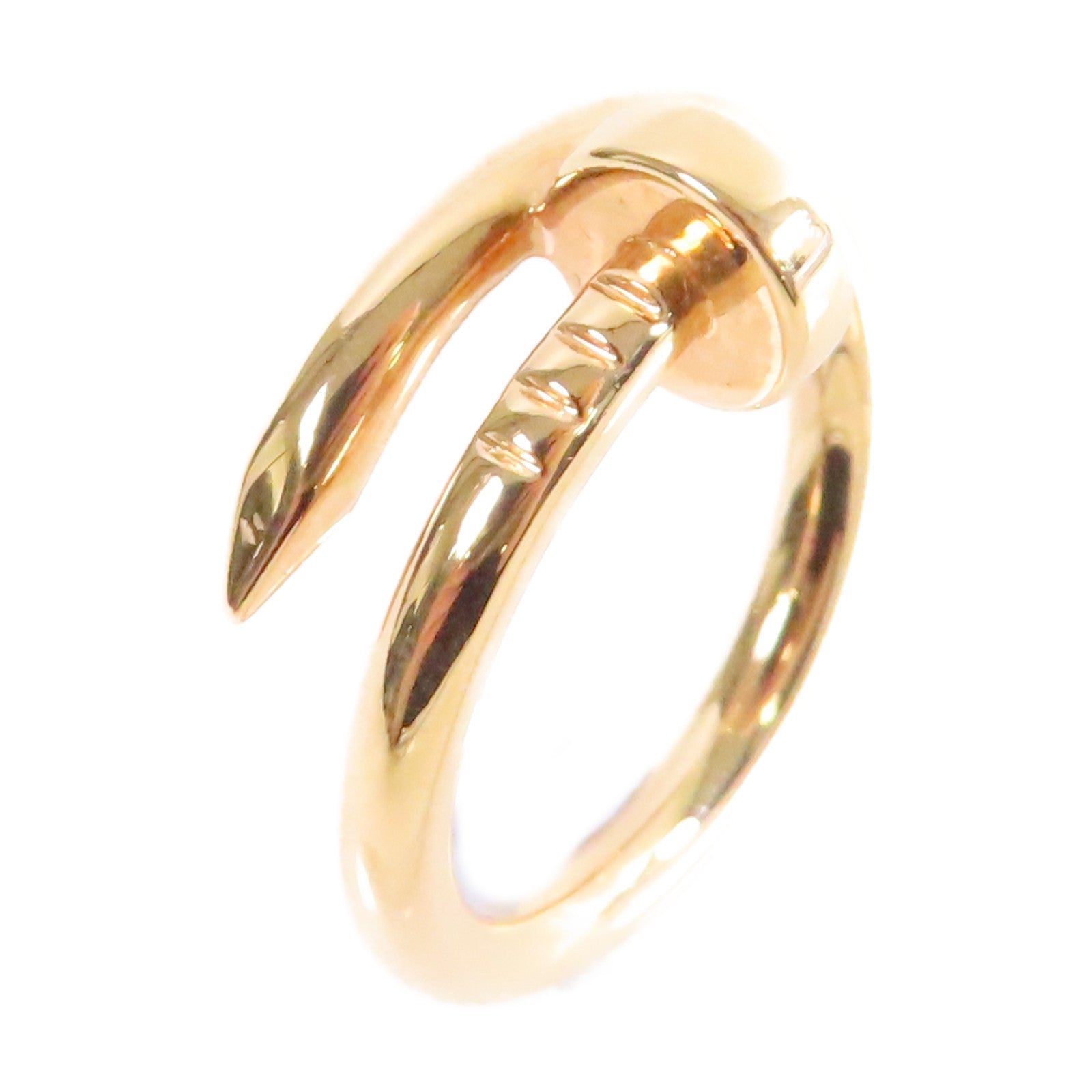 CARTIER 18K玫瑰金Juste Un Clou Ring戒指#56/US#8