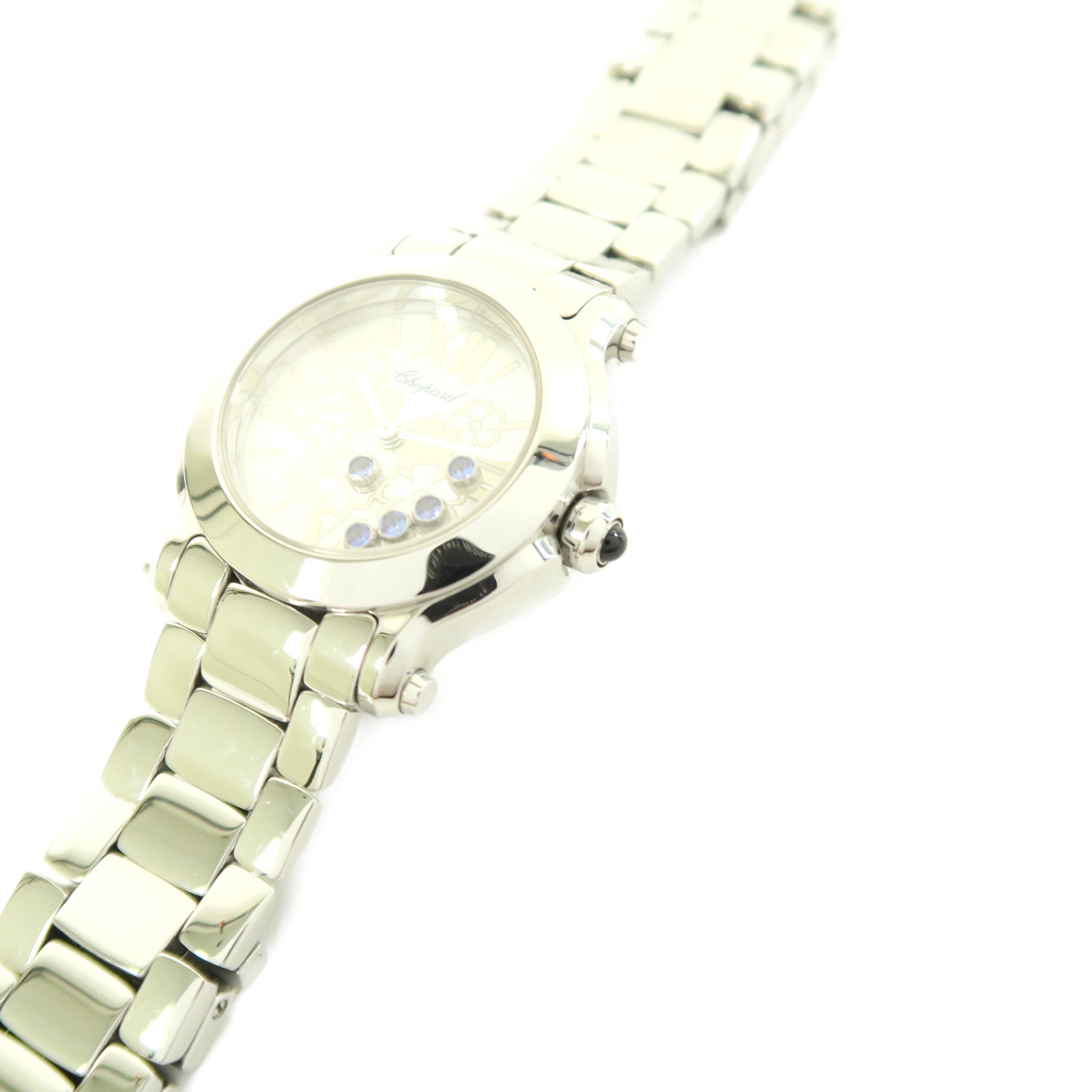 Chopard 不鏽鋼Happy Sport手錶石英機芯米色