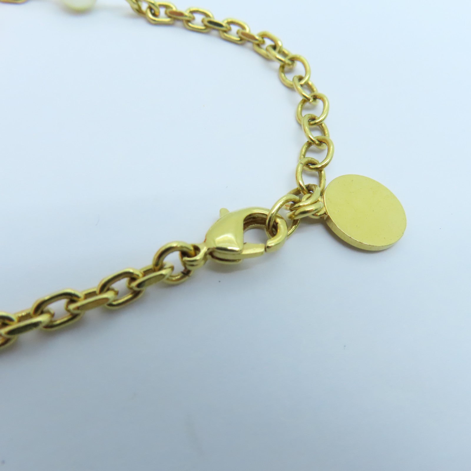 Dior 金屬Evolution Bracelet金扣手錬橙色