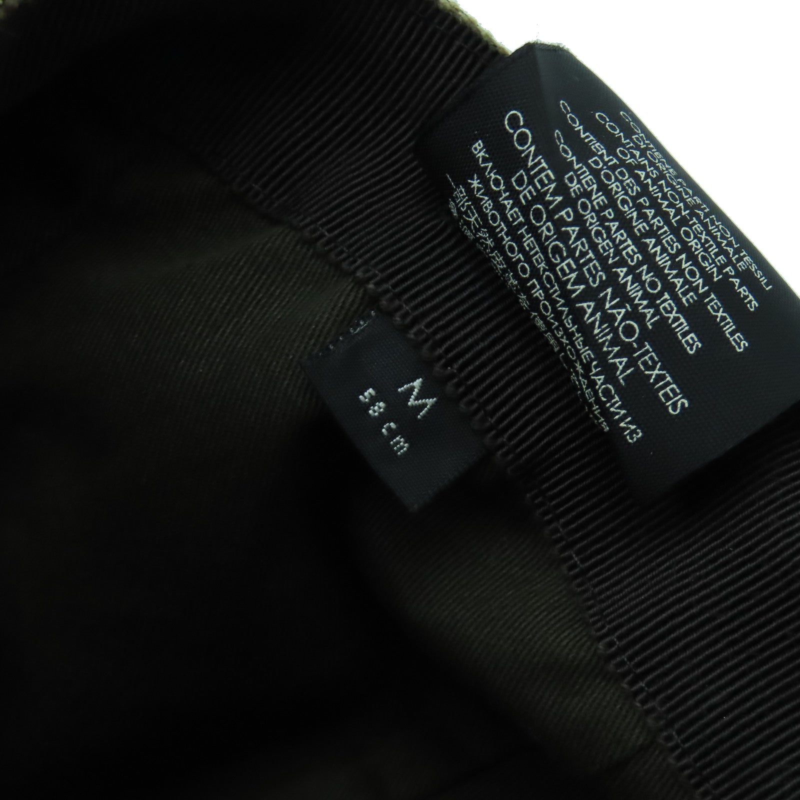 GUCCI GG帆布Cap金扣帽子啡色