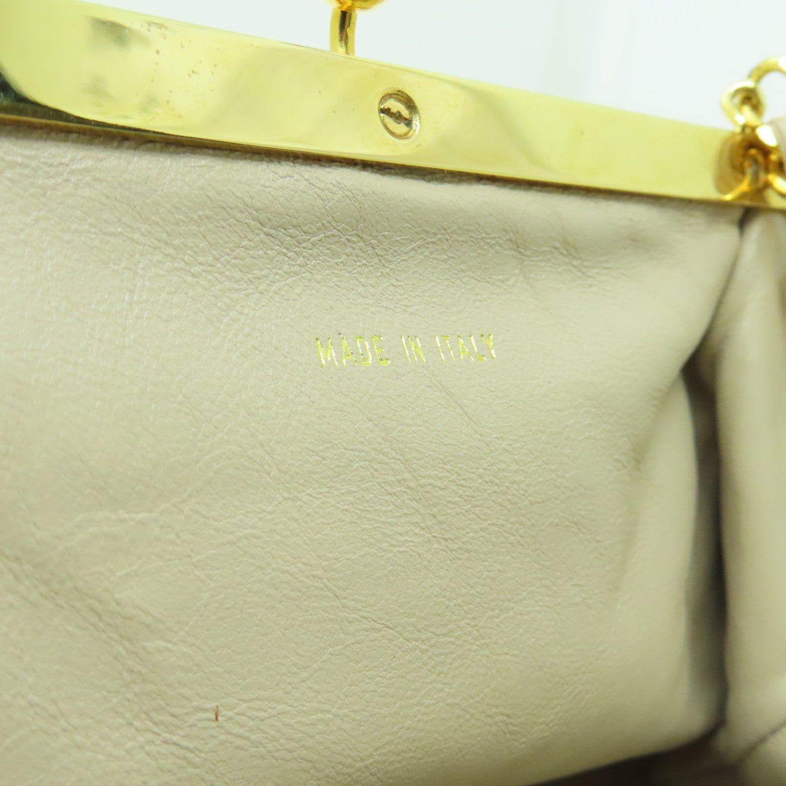 CHANEL 【激減優惠】菱格羊皮皮革Chain Shoulder金扣鏈帶肩背袋粉紅色