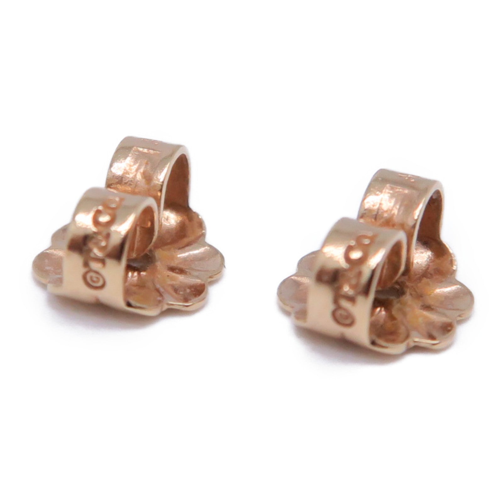 TIFFANY＆CO 18K玫瑰金T Smile耳環