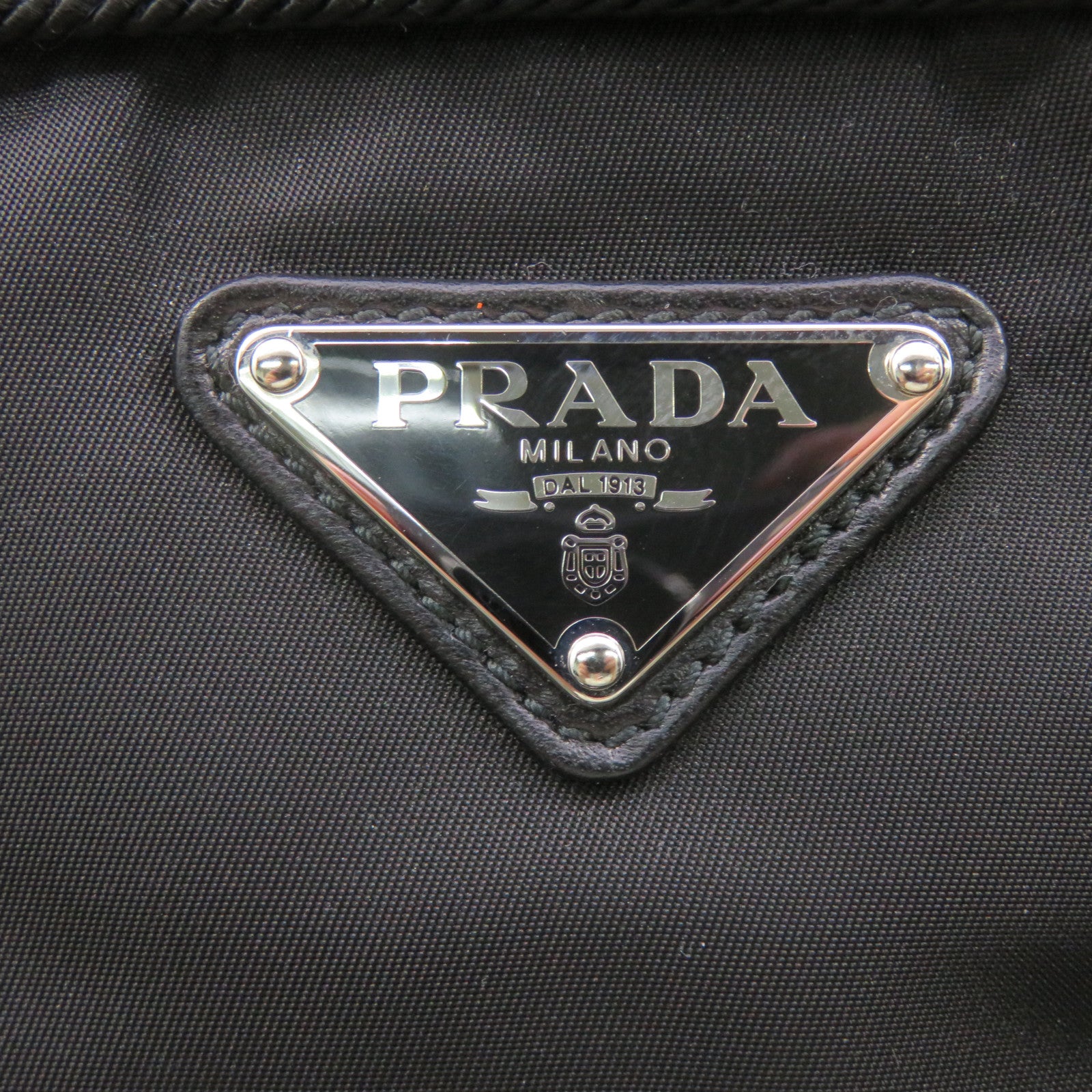 PRADA 尼龍Hand Bag手挽袋黑色