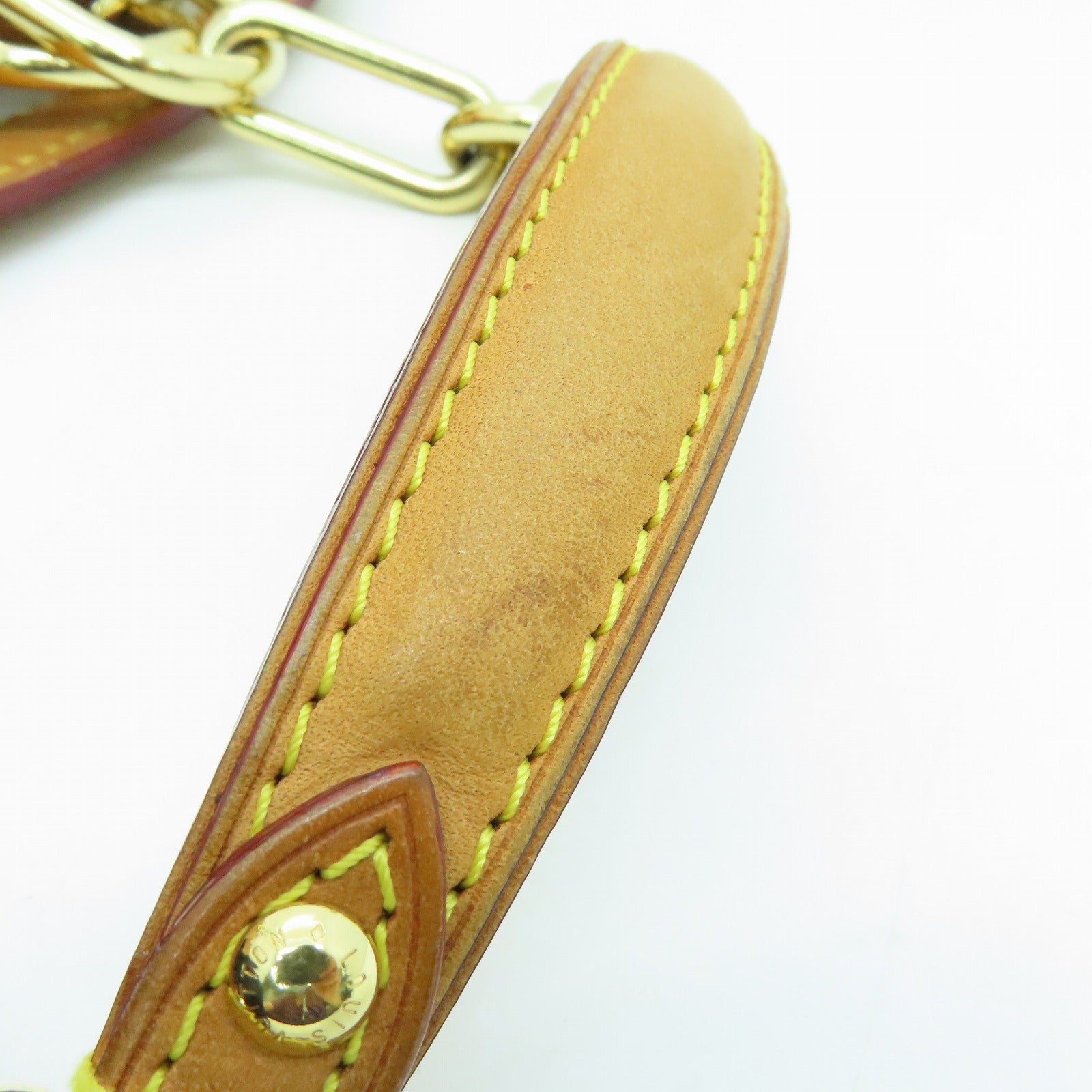 LOUIS VUITTON Monogram Multicolore Ursula金扣肩背袋白色彩色