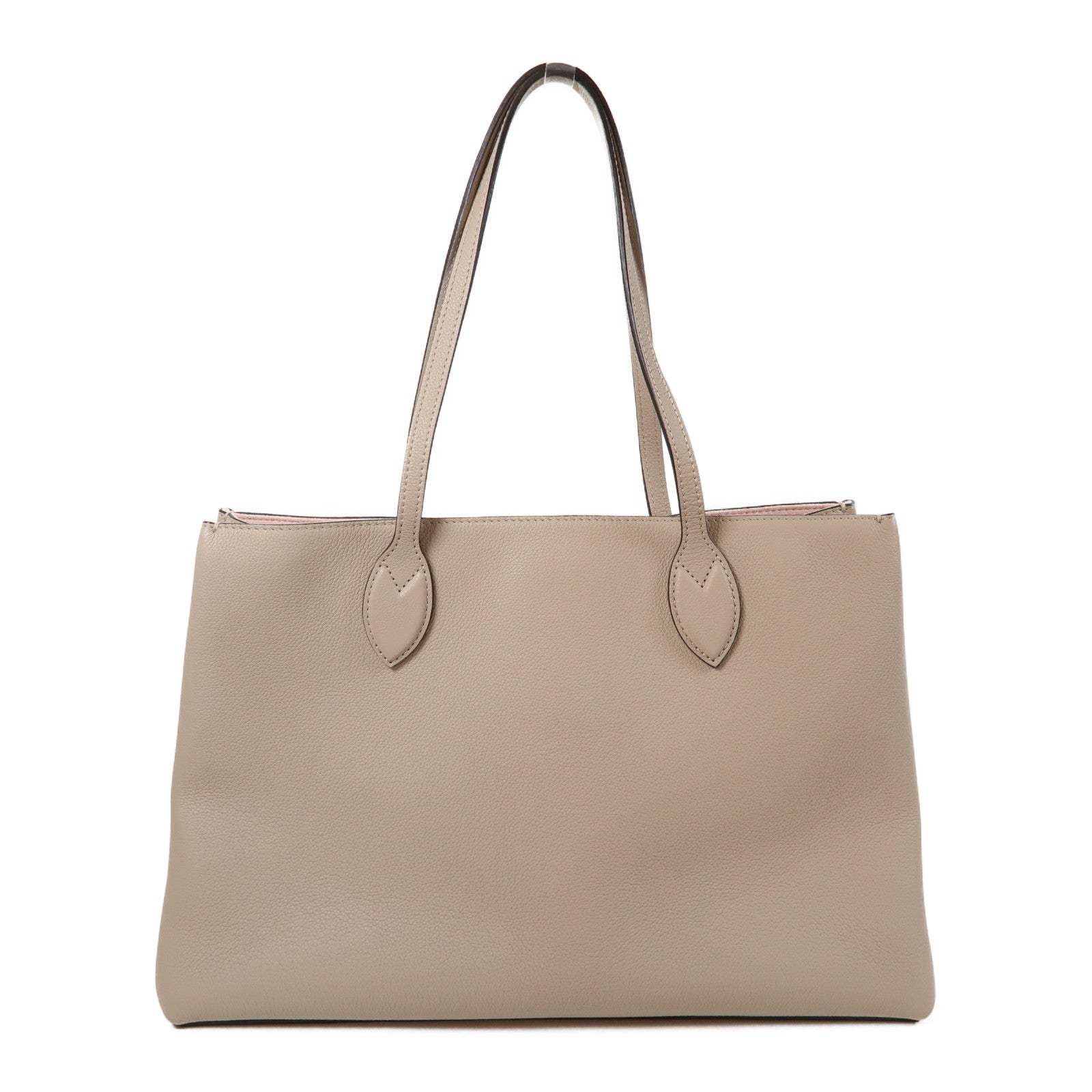 LOUIS VUITTON 牛皮皮革Lockme Shopper Bag金扣肩背袋粉紅色
