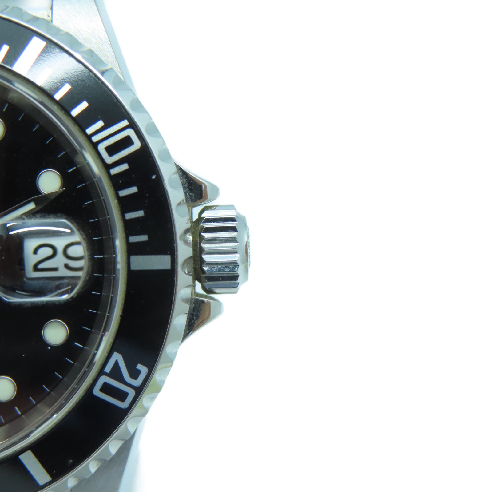 ROLEX Submariner Date不鏽鋼手錶自動機芯黑色
