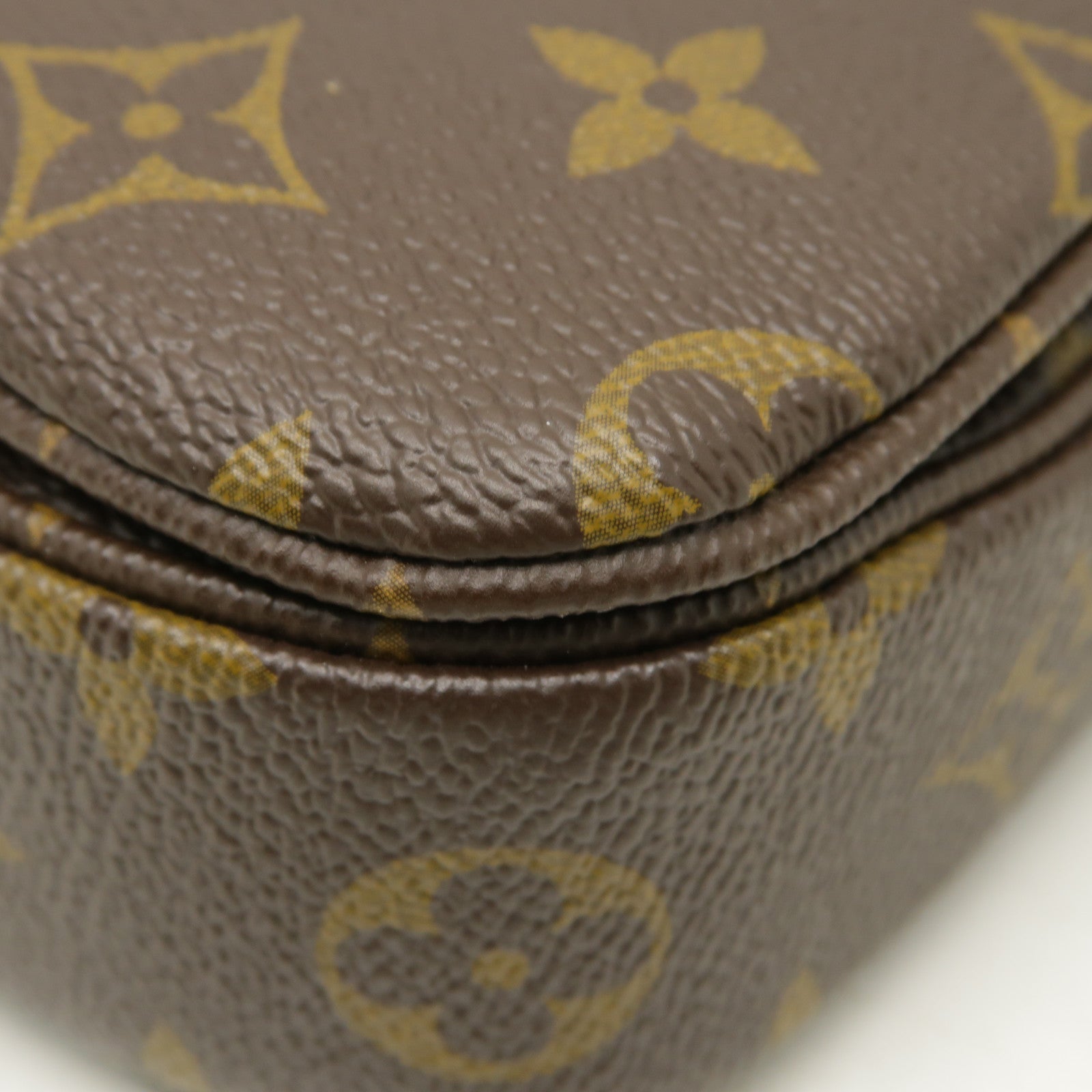 LOUIS VUITTON Monogram Pochette Metis MM金扣手挽肩背兩用袋棕色