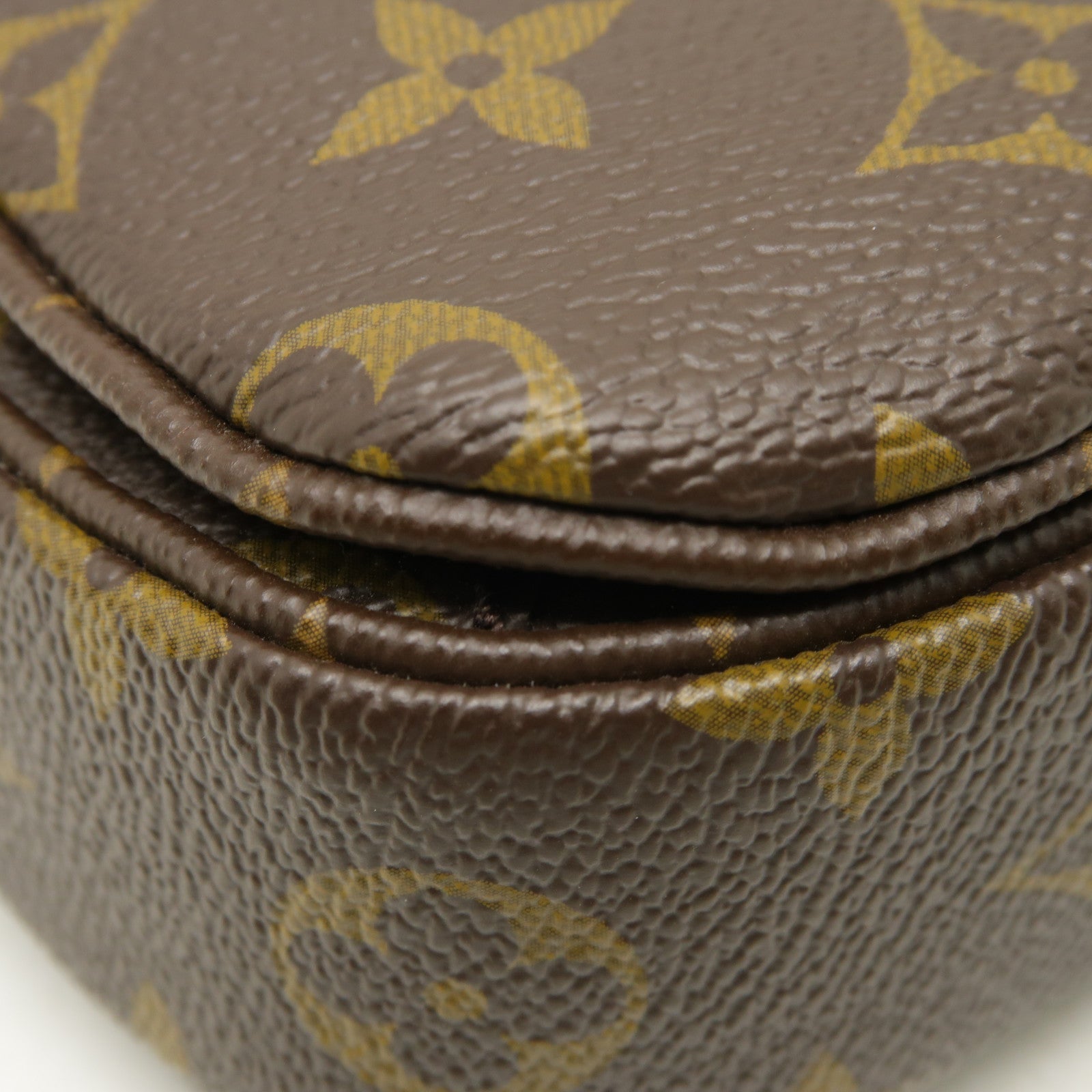 LOUIS VUITTON Monogram Pochette Metis MM金扣手挽肩背兩用袋棕色