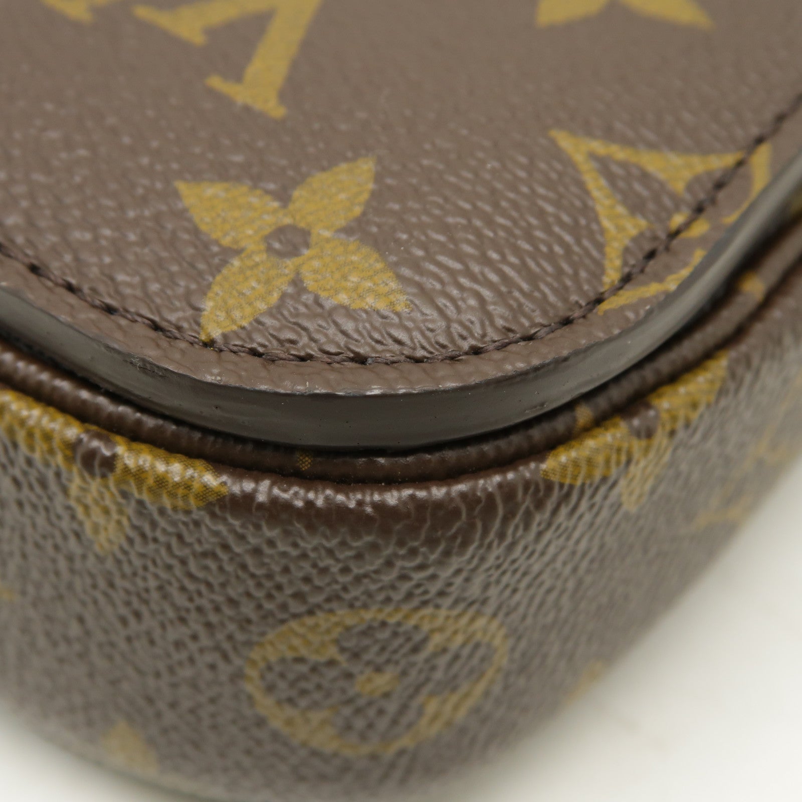 LOUIS VUITTON Monogram Pochette Metis MM金扣手挽肩背兩用袋棕色