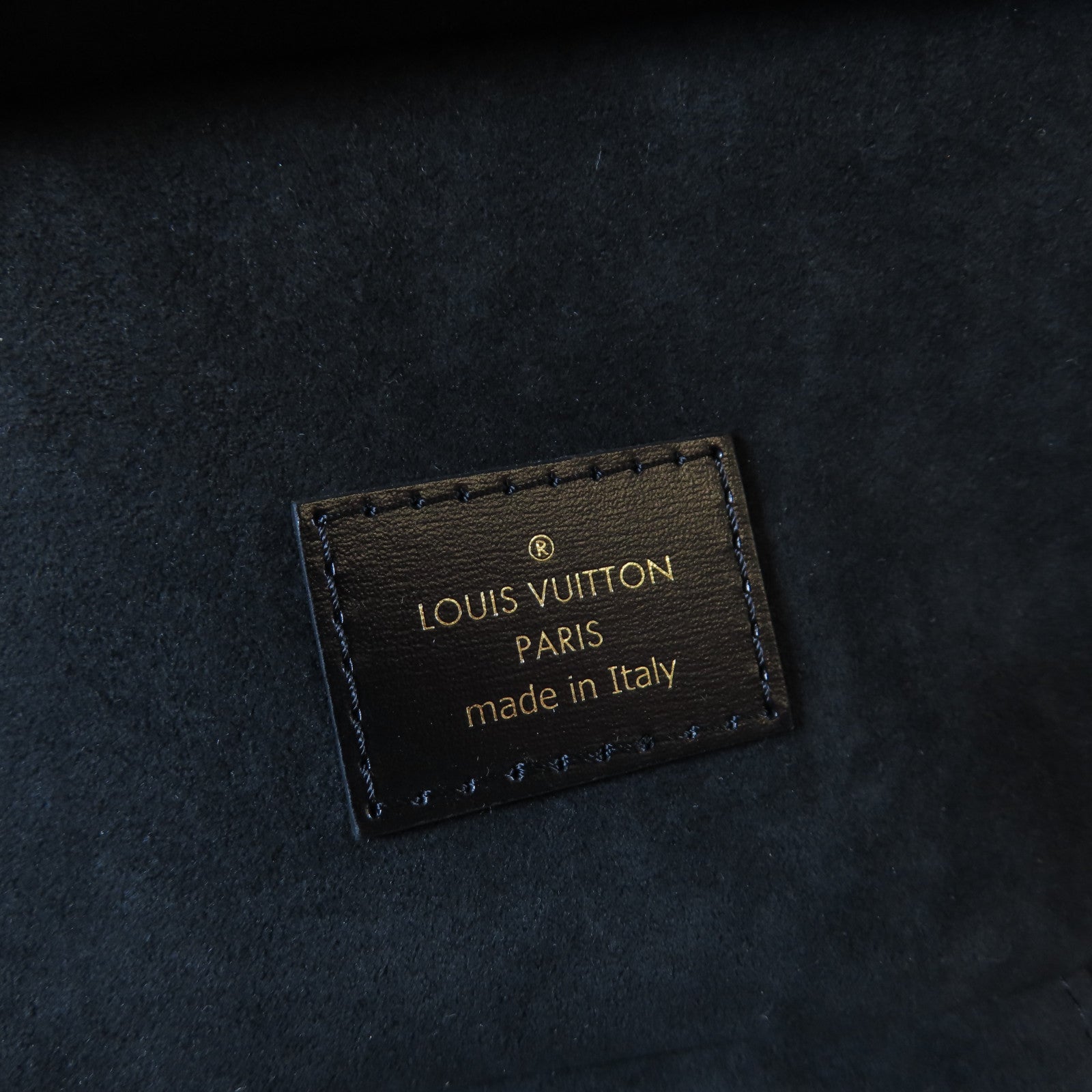 LOUIS VUITTON Monogram Reverse Vanity PM金扣手挽肩背兩用袋啡色