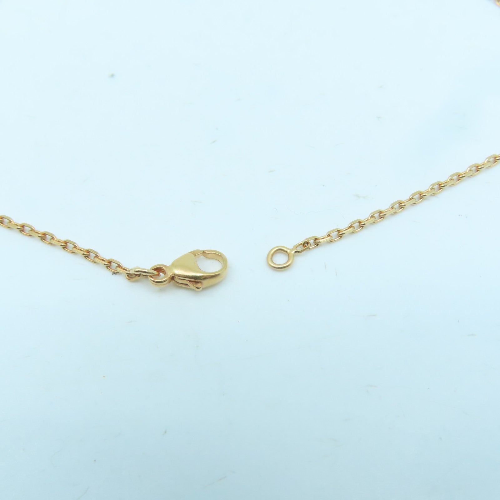 HERMES Metal Mini Pop H Necklace Black/Gold