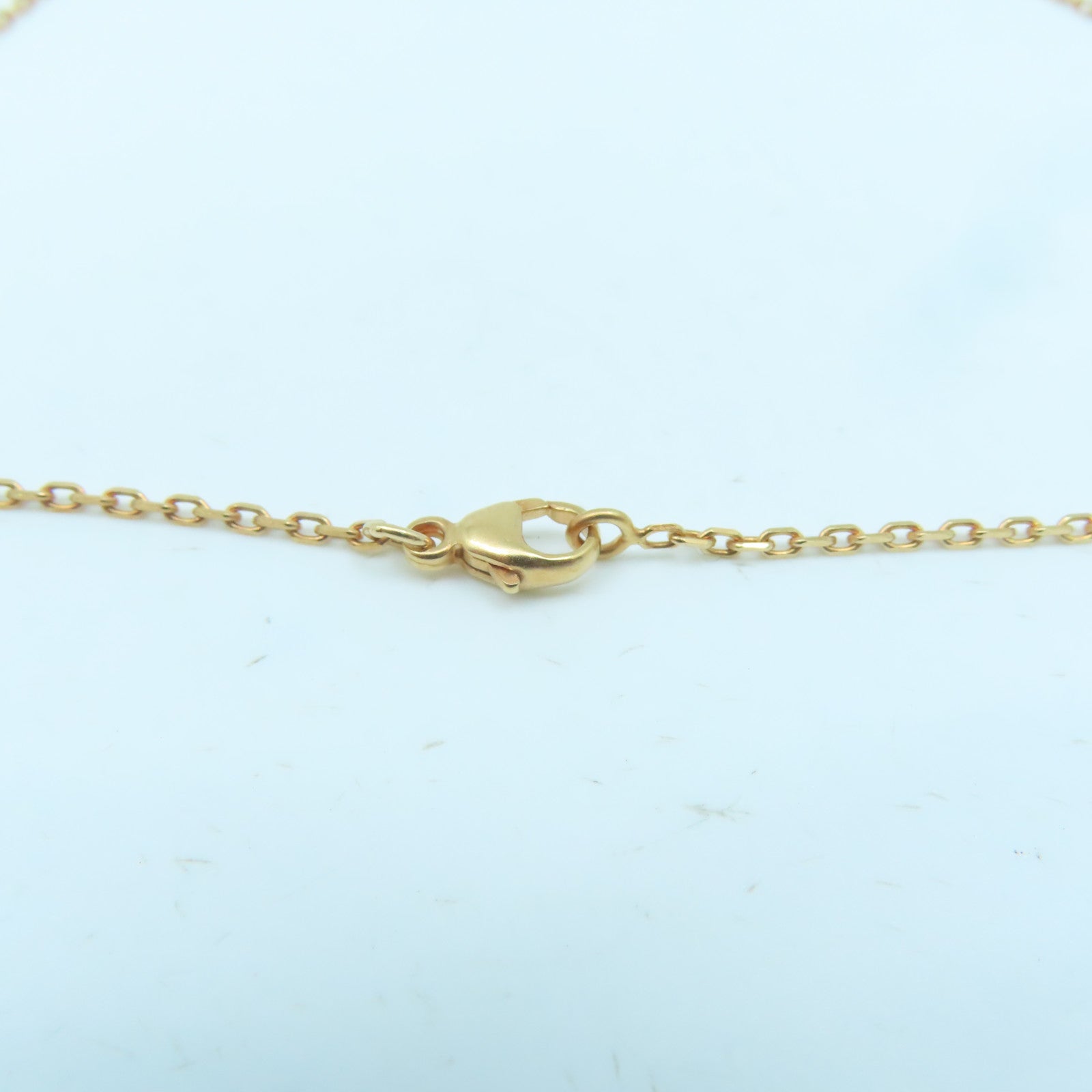 HERMES Metal Mini Pop H Necklace Black/Gold