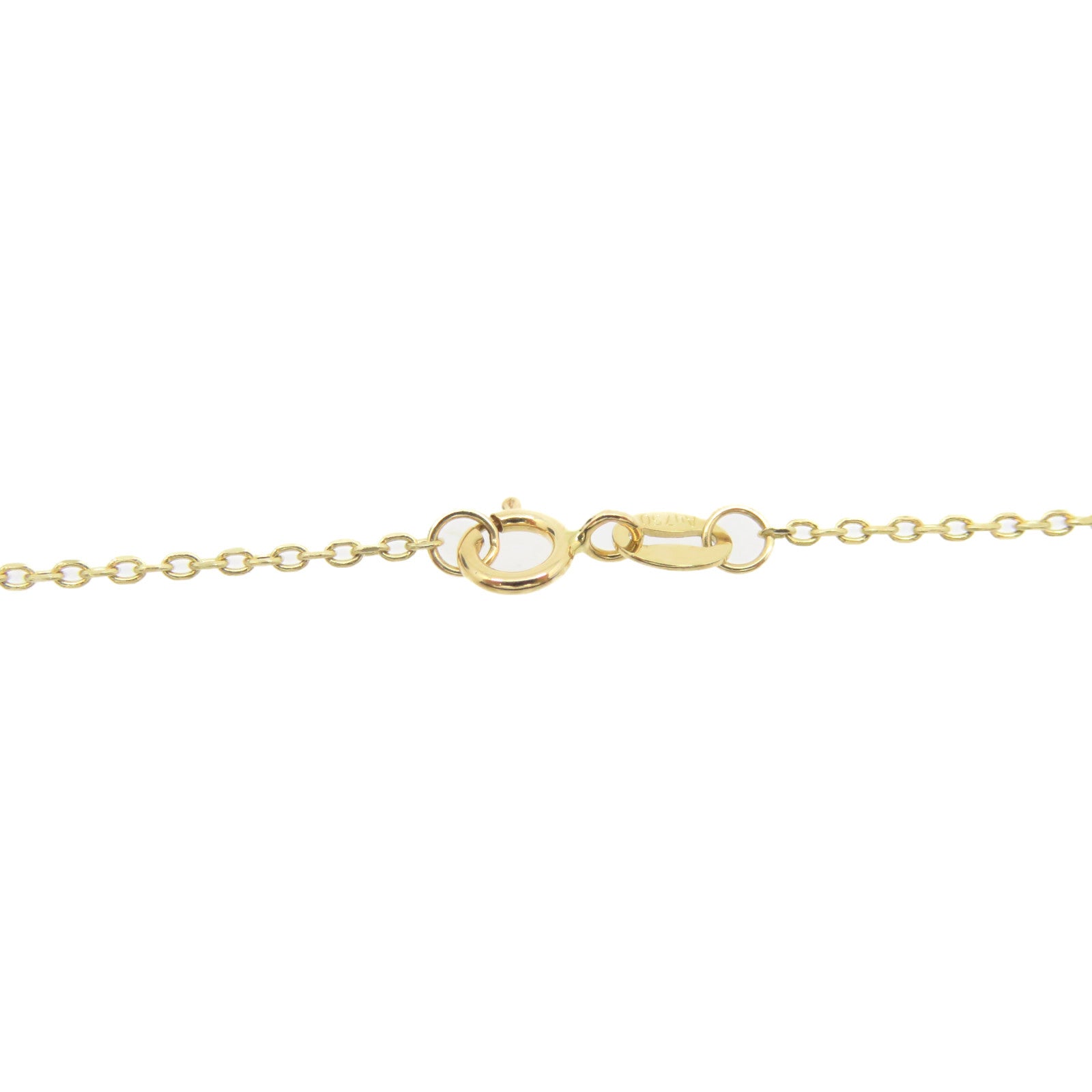 JEWELRY 【激減優惠】18K黃金/1.13ct黃寶石/0.07ct鑽石Yellow Sapphire Necklace項鏈
