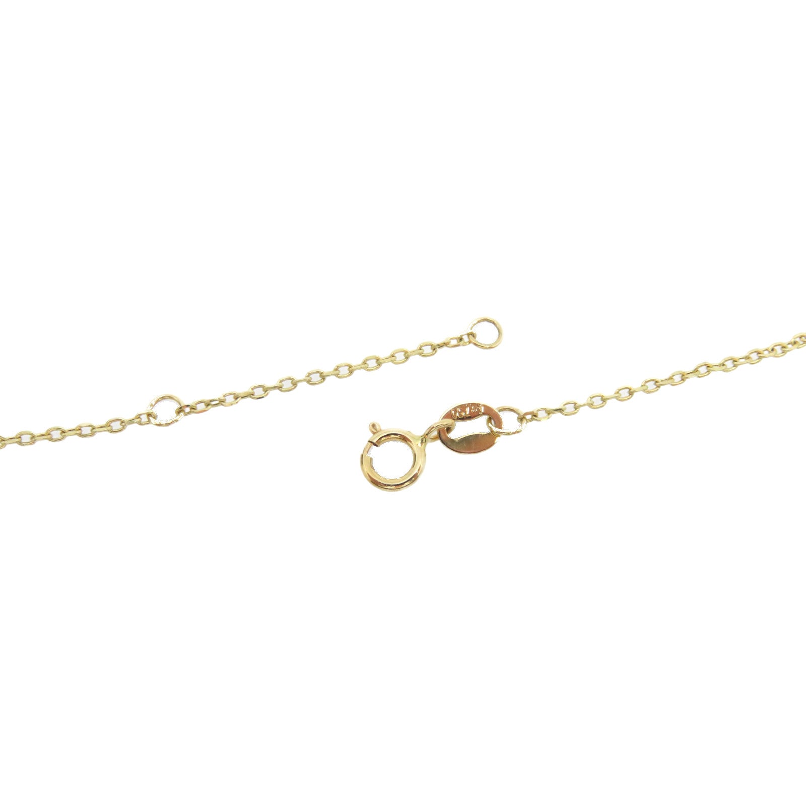JEWELRY 【激減優惠】18K黃金/1.13ct黃寶石/0.07ct鑽石Yellow Sapphire Necklace項鏈
