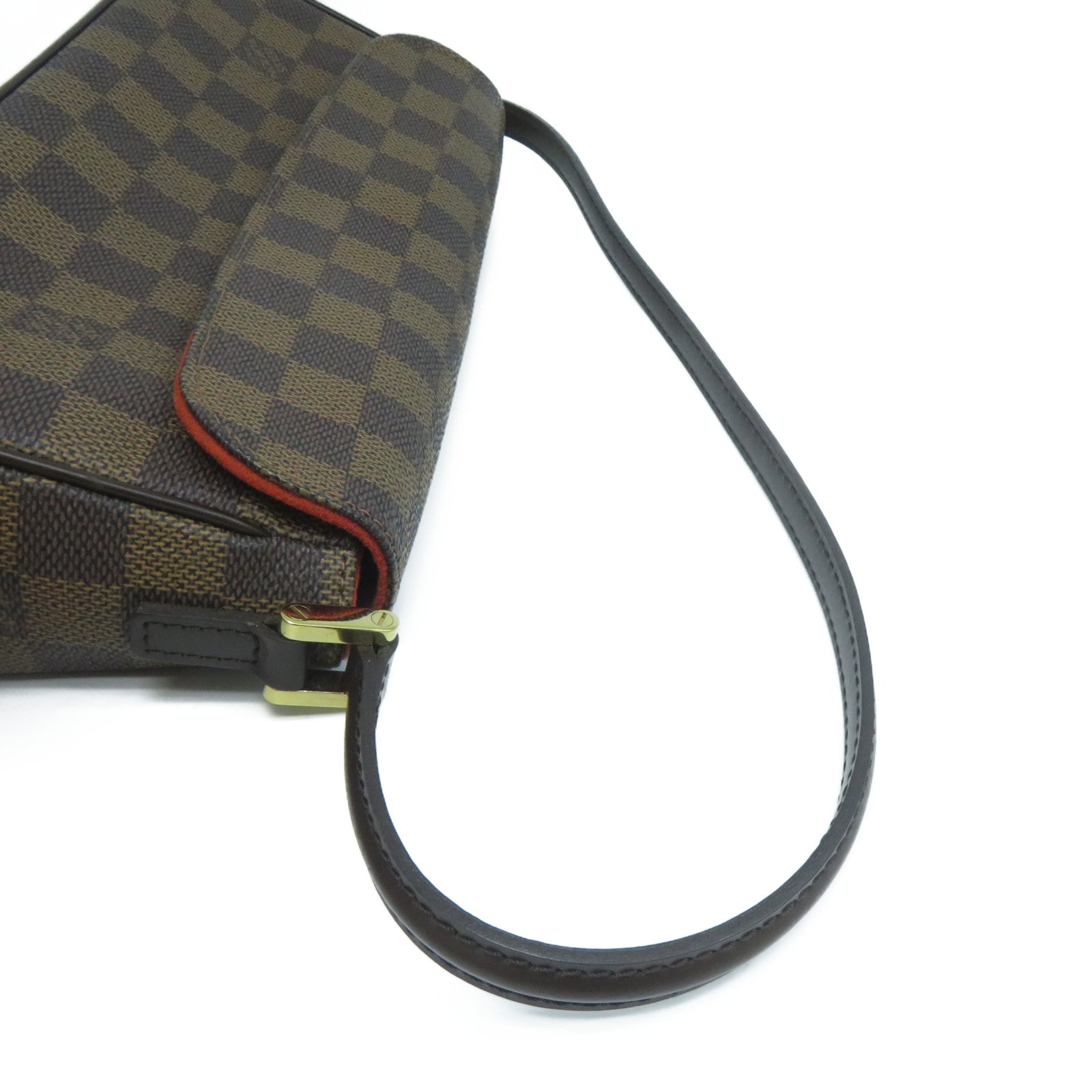 LOUIS VUITTON Damier Recoleta金扣肩背袋啡色
