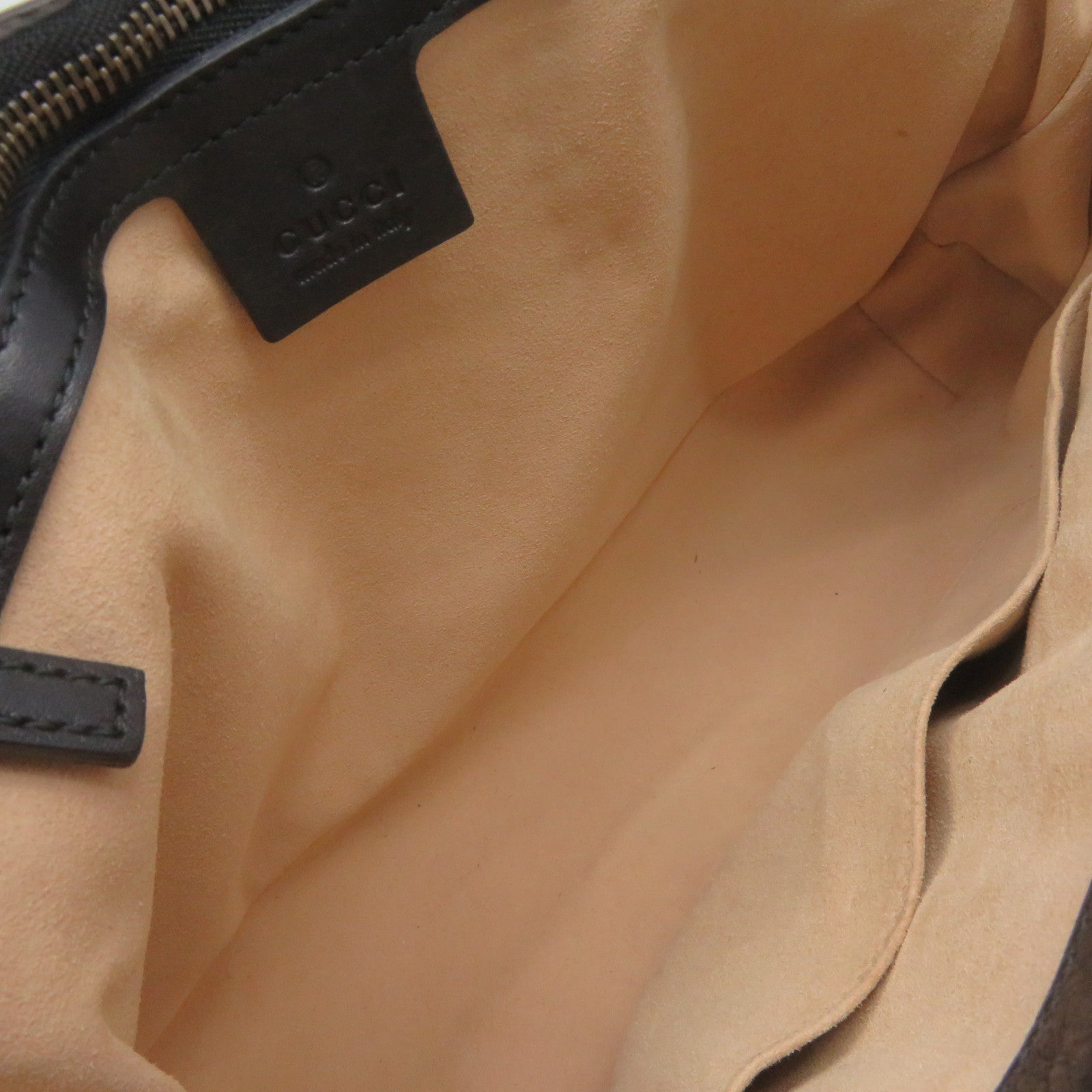 GUCCI 牛皮皮革GG Marmont Chain Shoulder Bag金扣鏈帶肩背袋黑色
