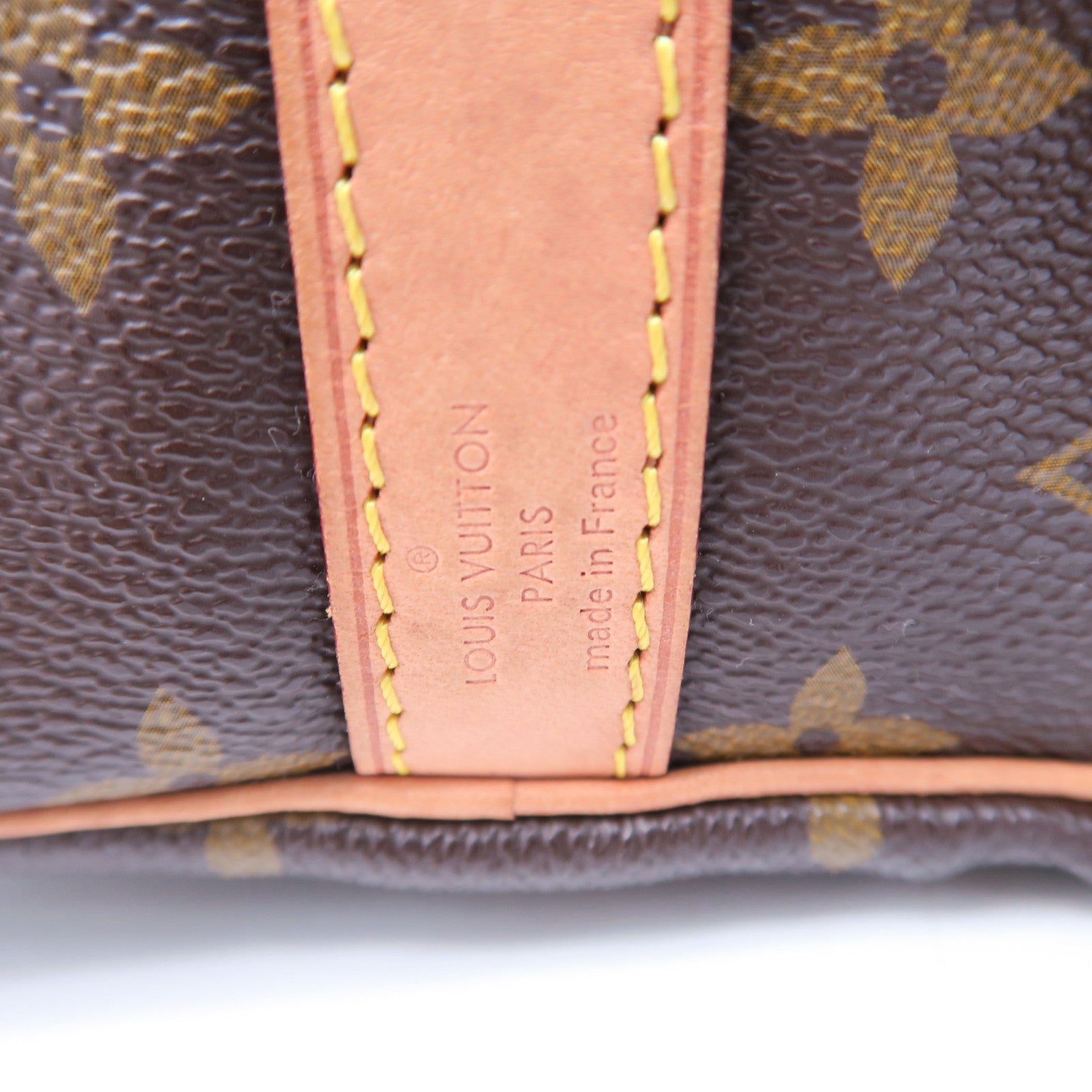 LOUIS VUITTON Monogram Speedy Bandouliere 35金扣手挽肩背兩用袋啡色