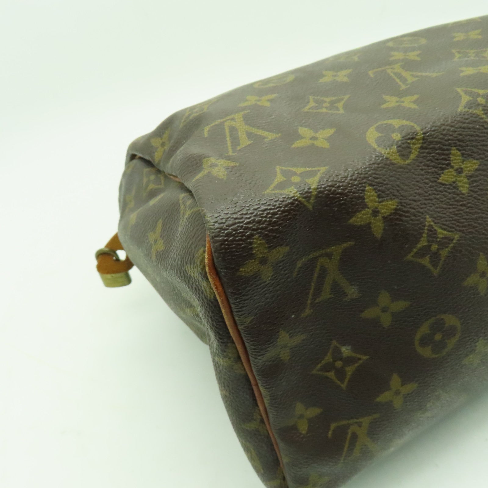LOUIS VUITTON 【激減優惠】Monogram Speedy 30金扣手挽袋啡色