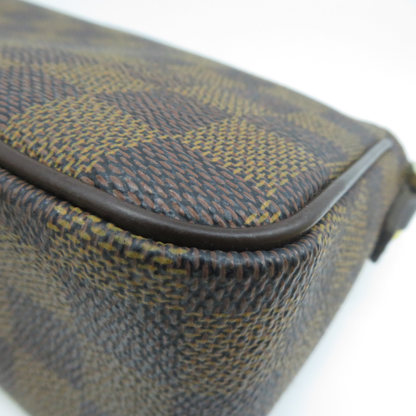 LOUIS VUITTON Damier Recoleta金扣肩背袋啡色