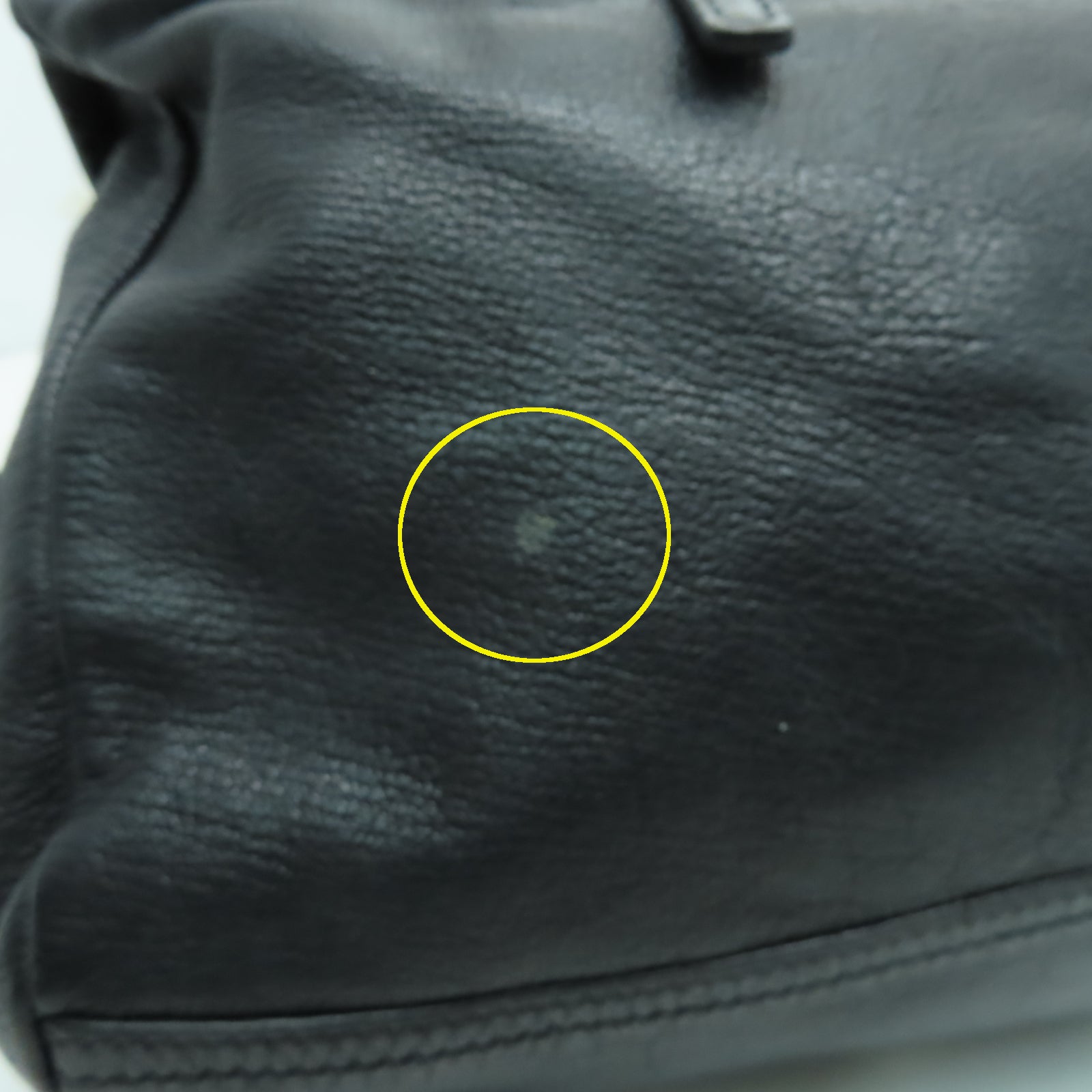 GIVENCHY 皮革Pandora Bag銀扣手挽肩背兩用袋黑色