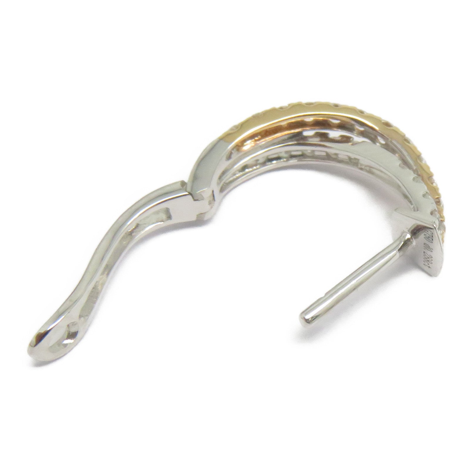 JEWELRY 18K白金/玫瑰金Diamond Earrings 0.576ct鑽石耳環
