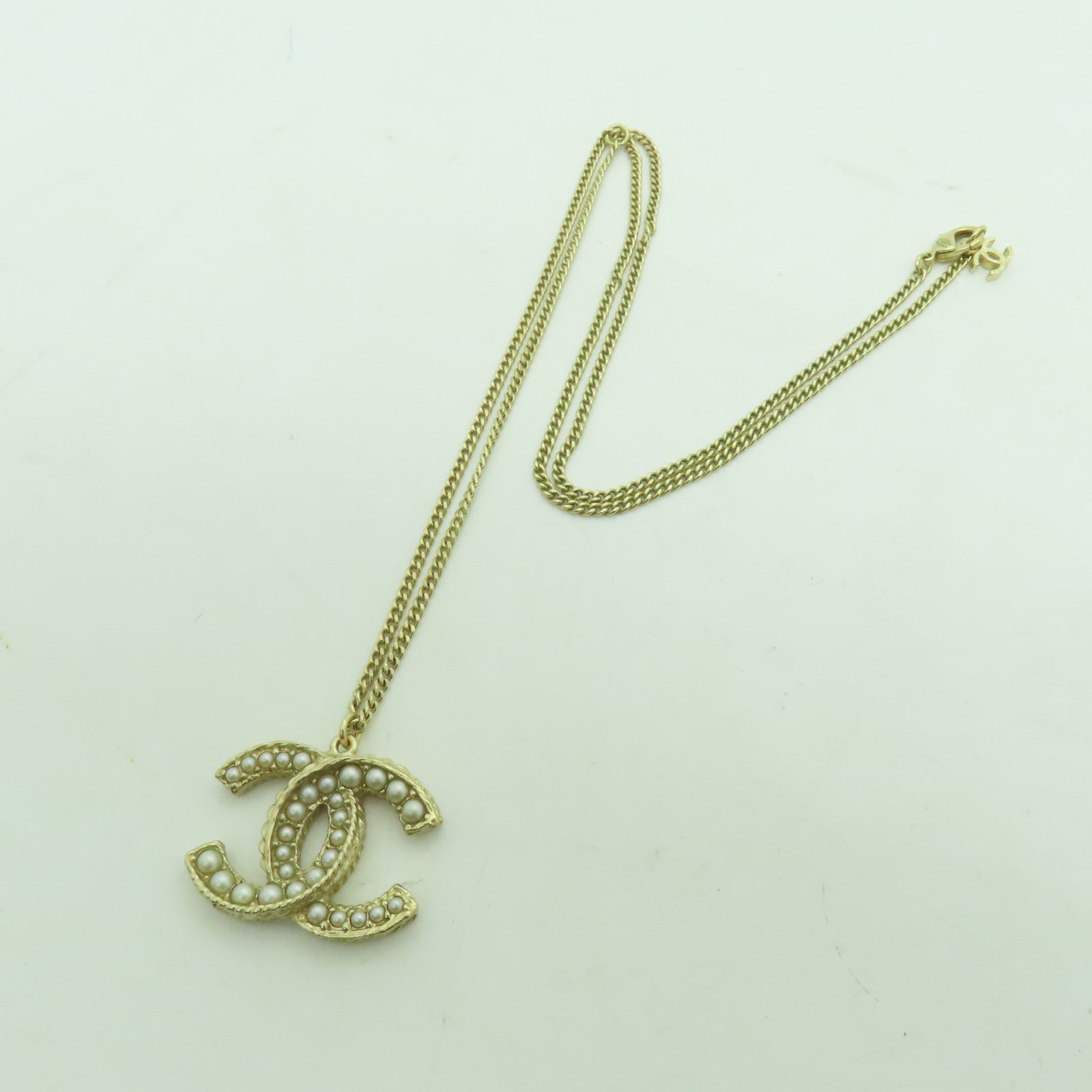 CHANEL 金屬Necklace項鏈金色