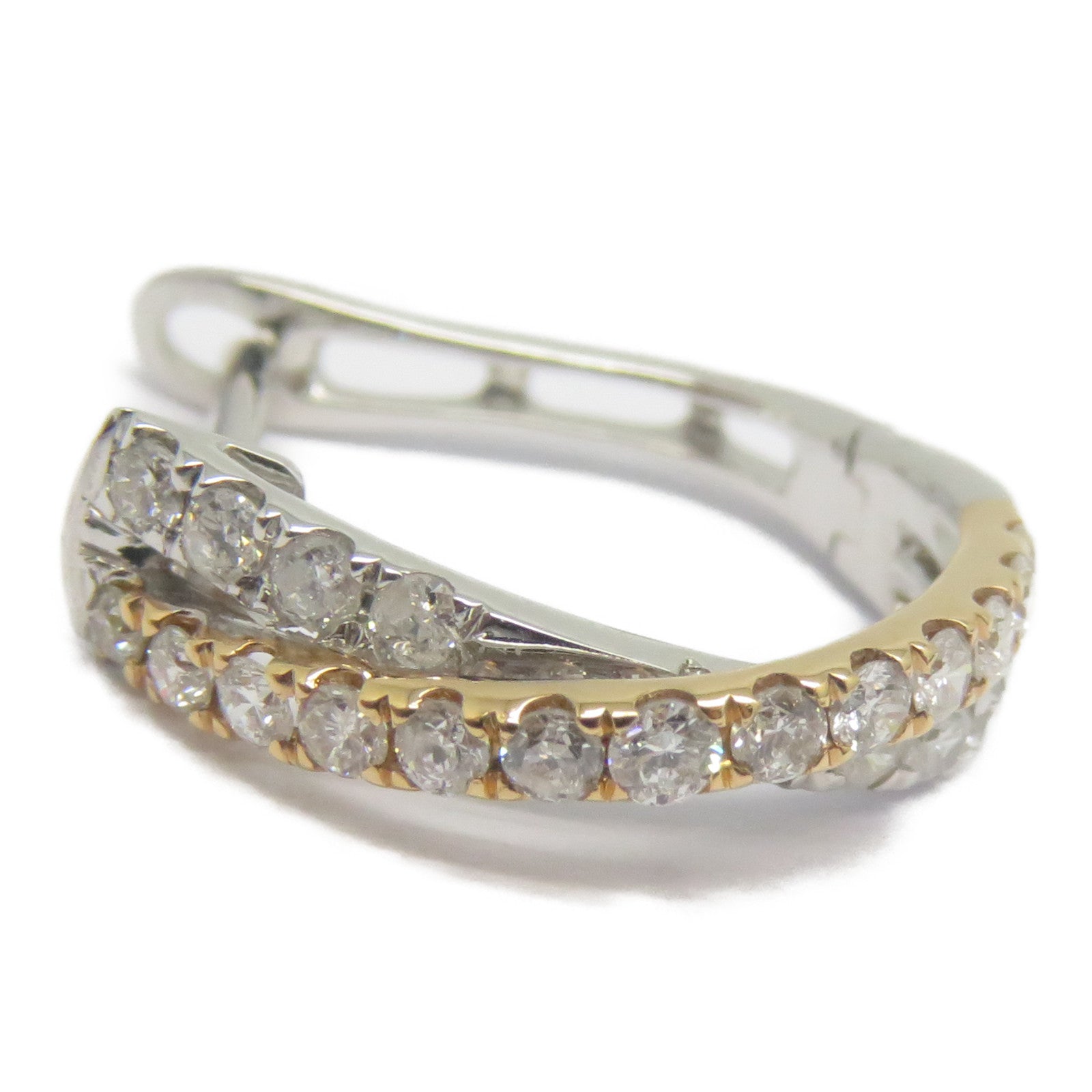 JEWELRY 18K白金/玫瑰金Diamond Earrings 0.576ct鑽石耳環