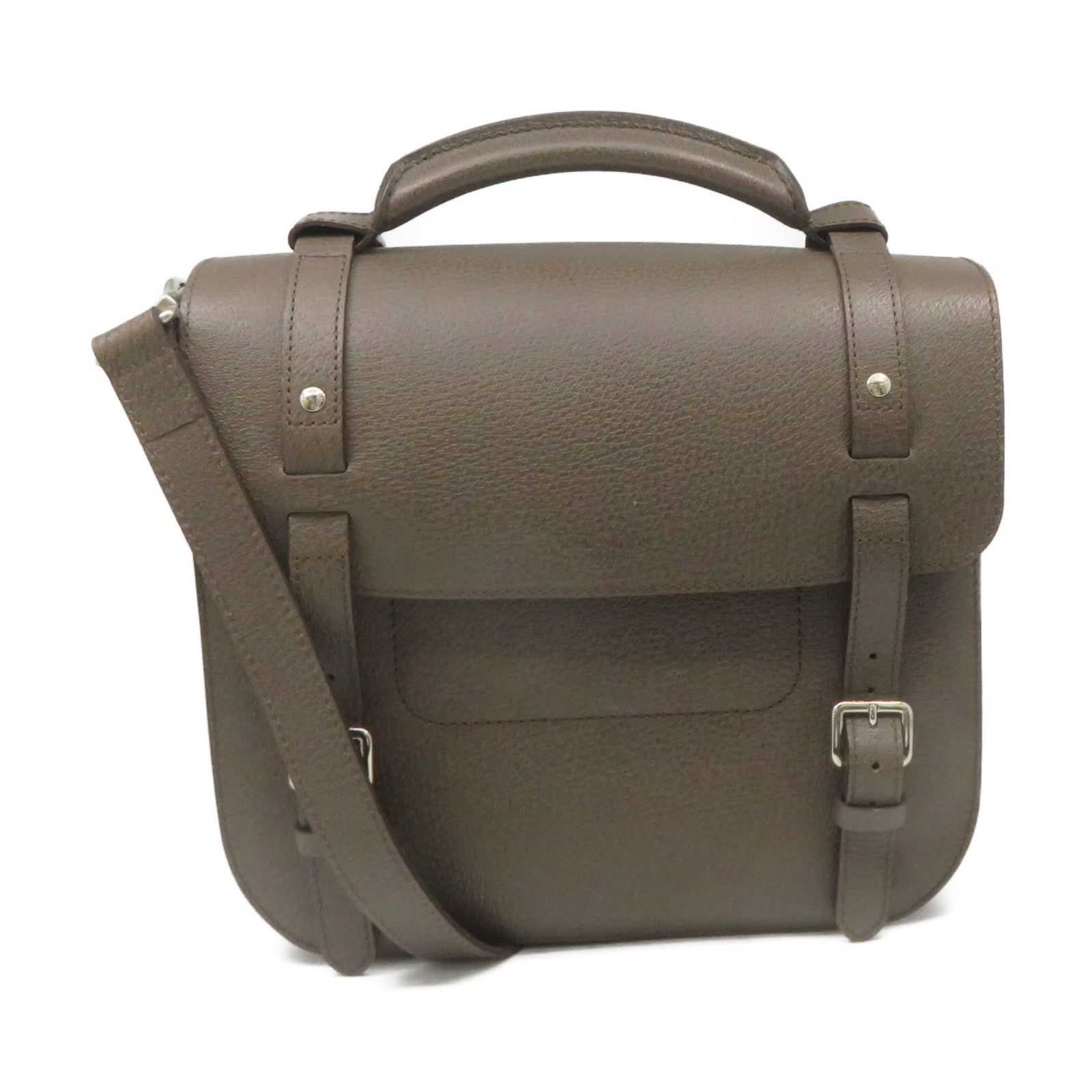 LOUIS VUITTON Tiga Leather Reporter Samara Taupe 2Way Shoulder Bag Handle Shoulder Bag Brown