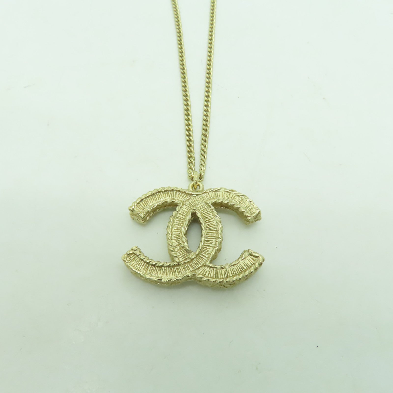 CHANEL 金屬Necklace項鏈金色