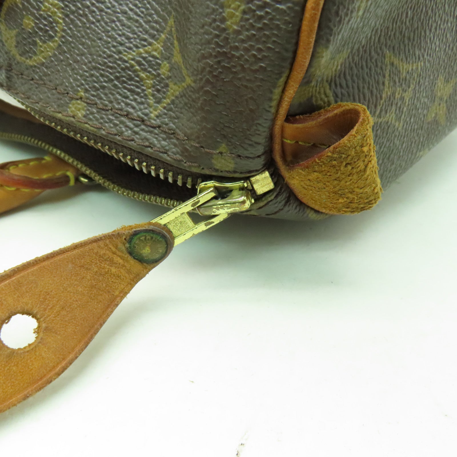 LOUIS VUITTON 【激減優惠】Monogram Speedy 30金扣手挽袋啡色