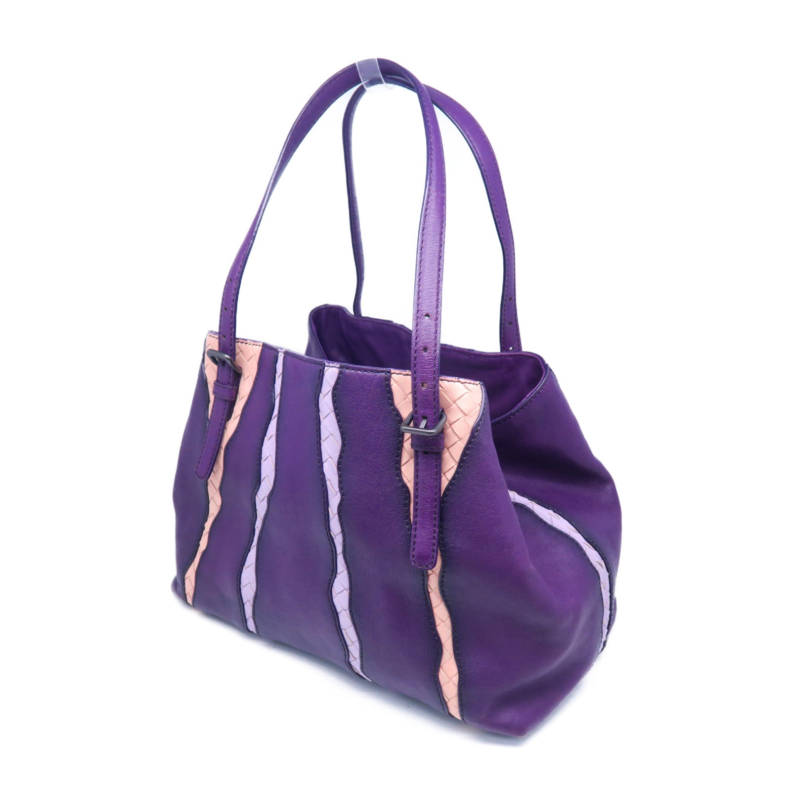 BOTTEGA VENETA 牛皮皮革Shoulder Bag肩背袋紫色