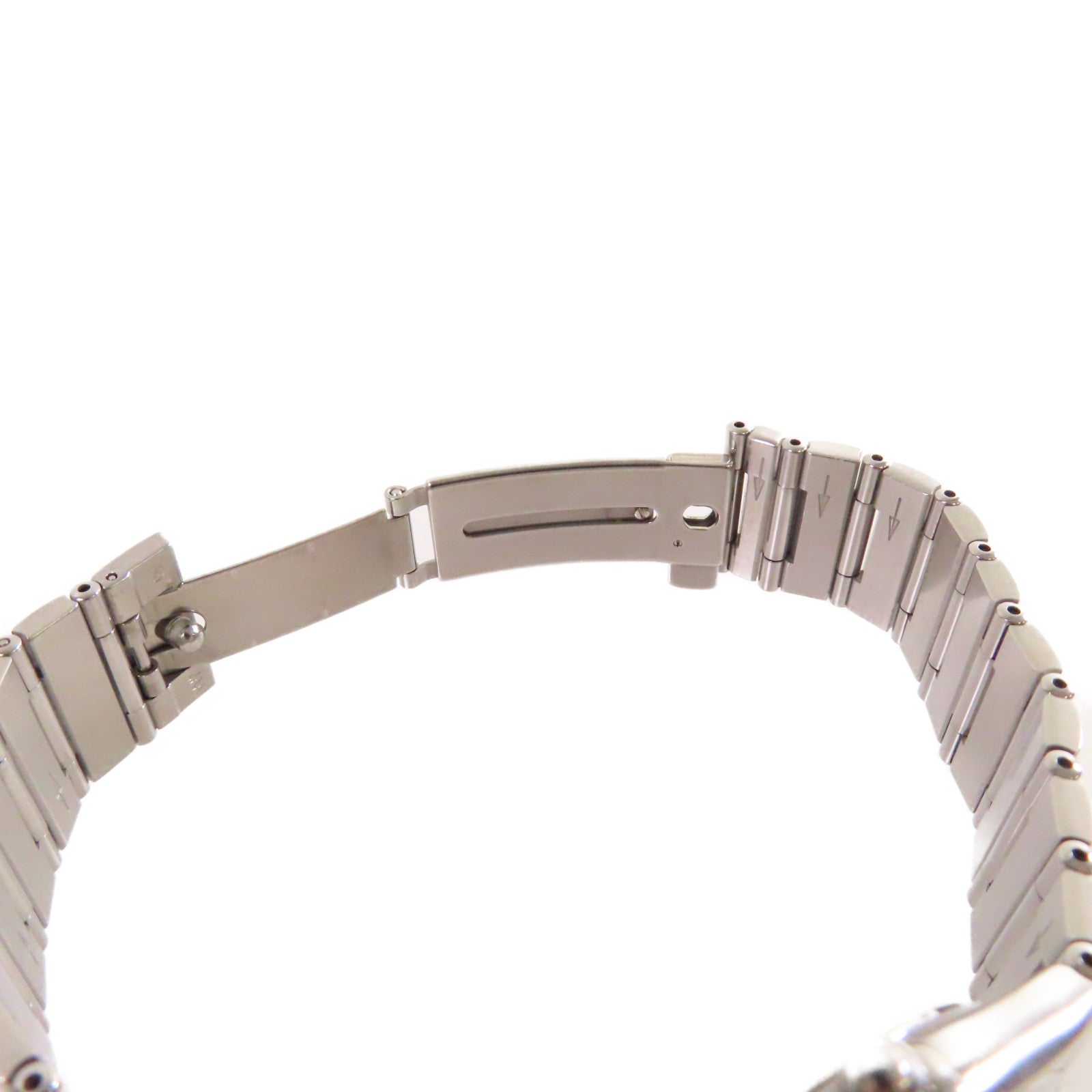 OMEGA Constellation Watch不鏽鋼石英機芯手錶碳灰色/銀色