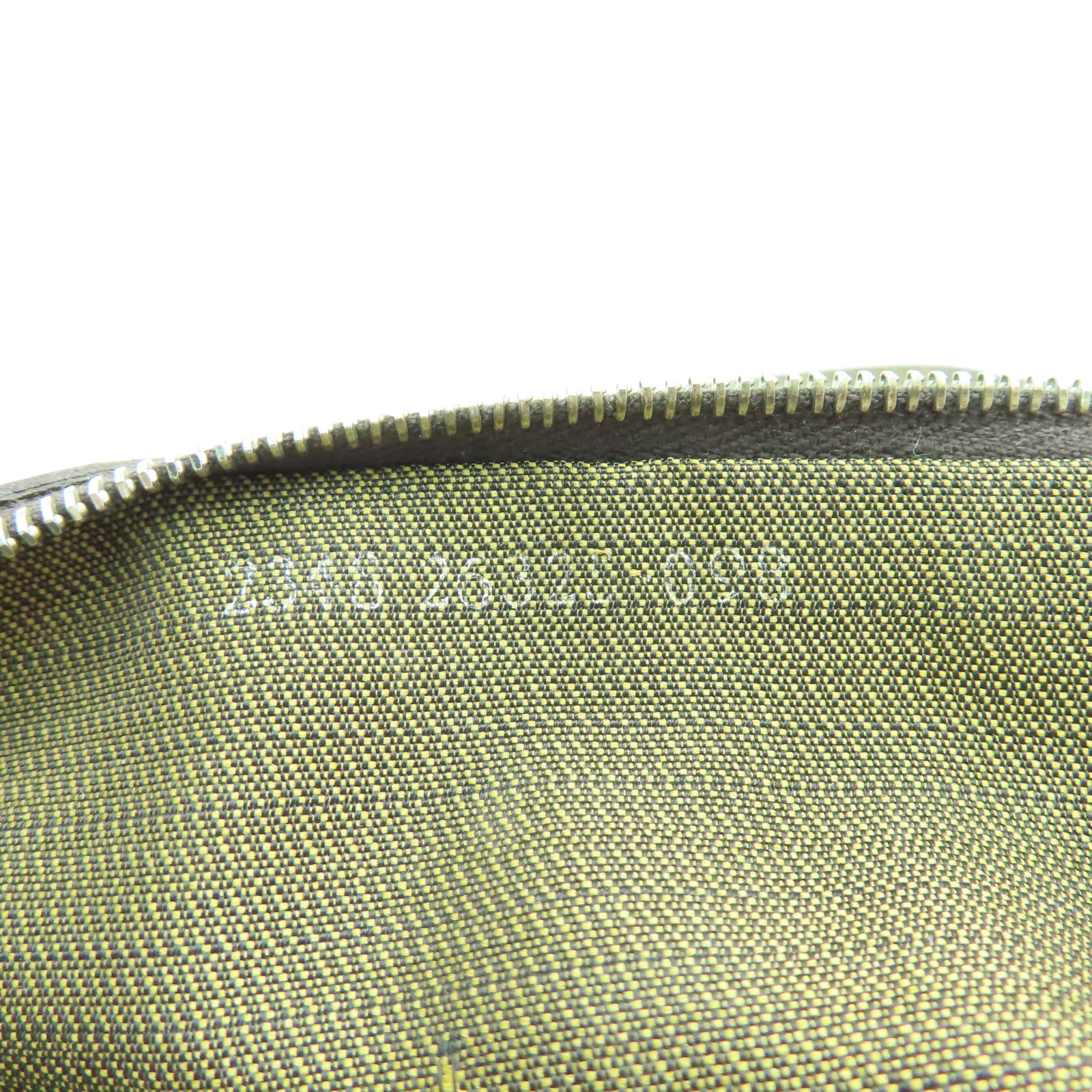 FENDI 帆布Shoulder Bag銀扣肩背袋啡色