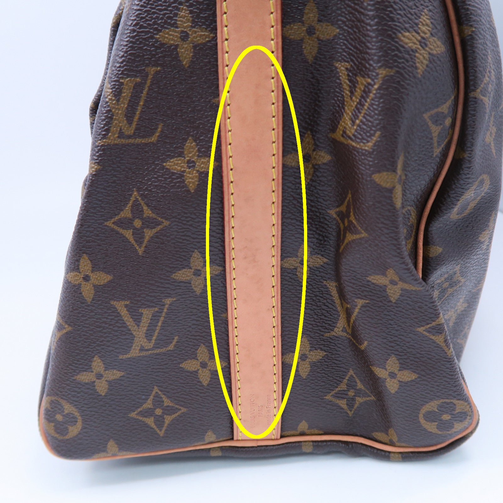 LOUIS VUITTON Monogram Speedy Bandouliere 35金扣手挽肩背兩用袋啡色