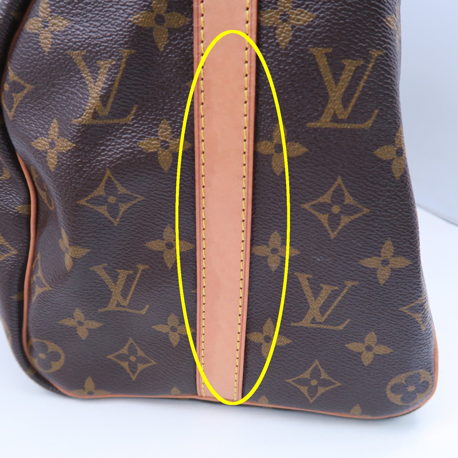 LOUIS VUITTON Monogram Speedy Bandouliere 35金扣手挽肩背兩用袋啡色