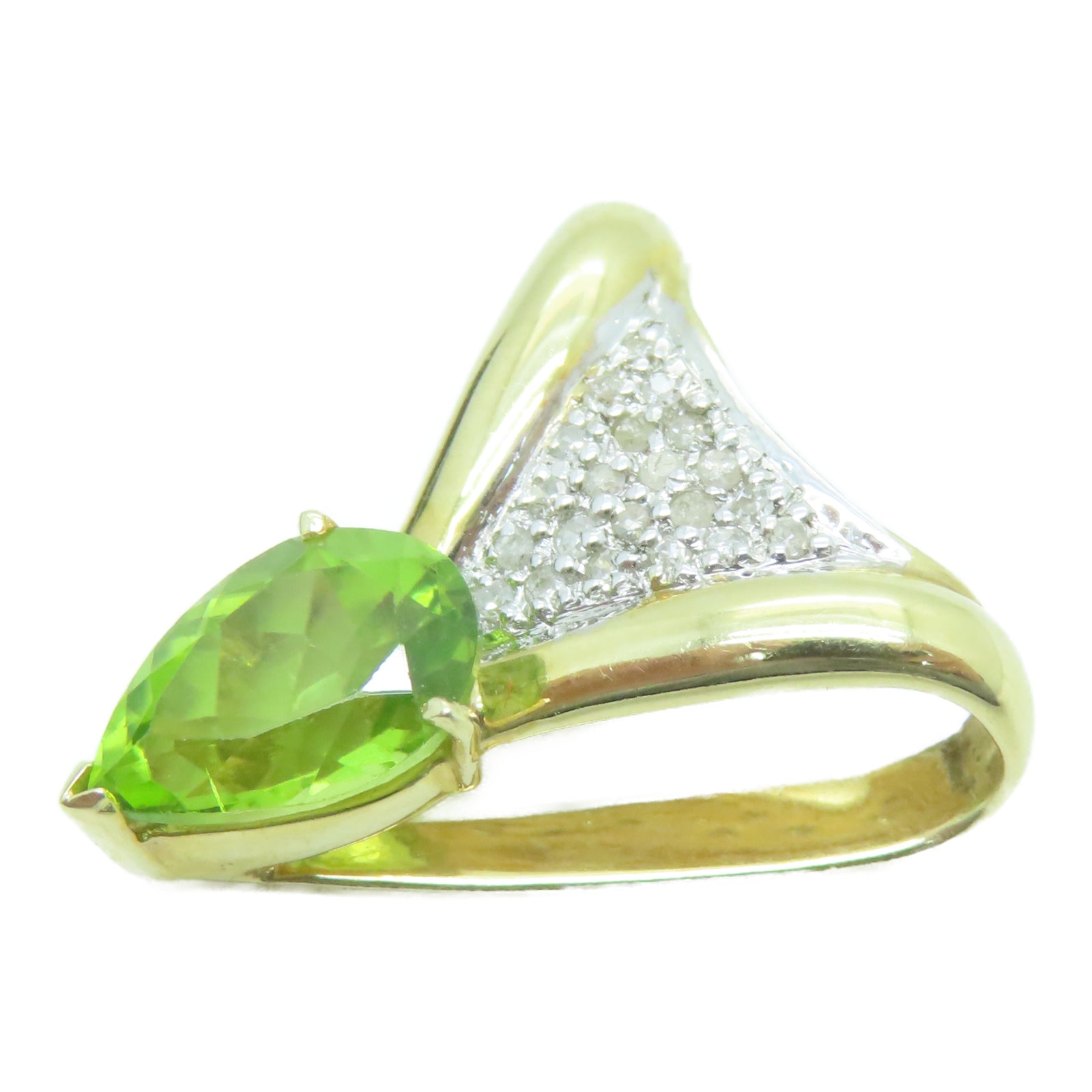 JEWELRY 14K Gold Diamond 2.8g Pendant