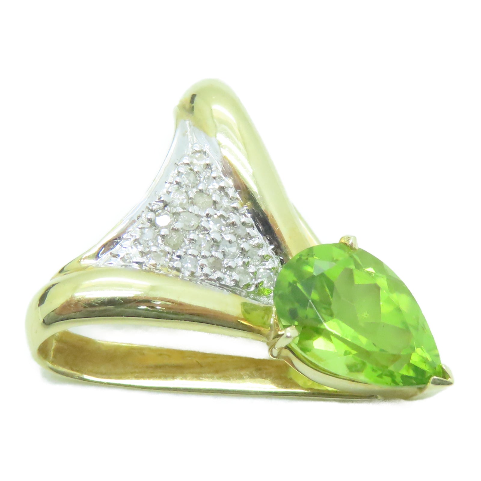 JEWELRY 14K Gold Diamond 2.8g Pendant
