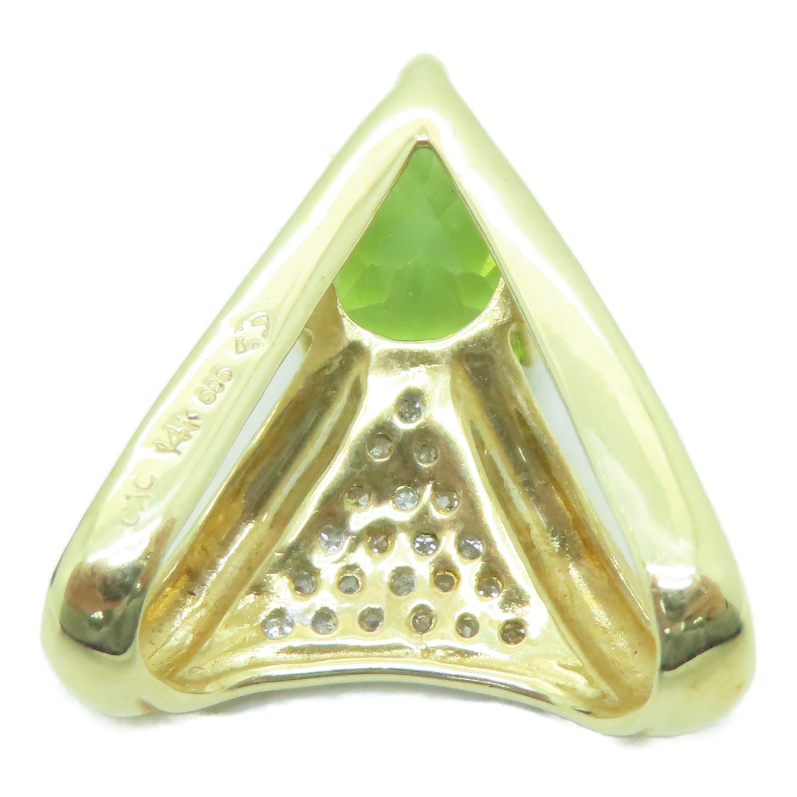 JEWELRY 14K Gold Diamond 2.8g Pendant