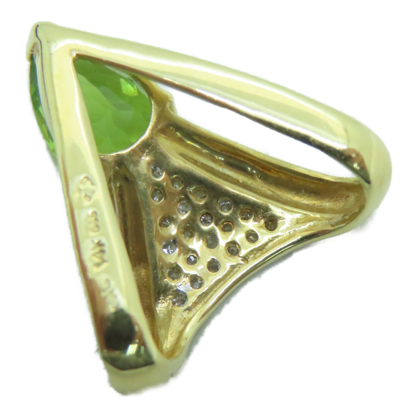 JEWELRY 14K Gold Diamond 2.8g Pendant