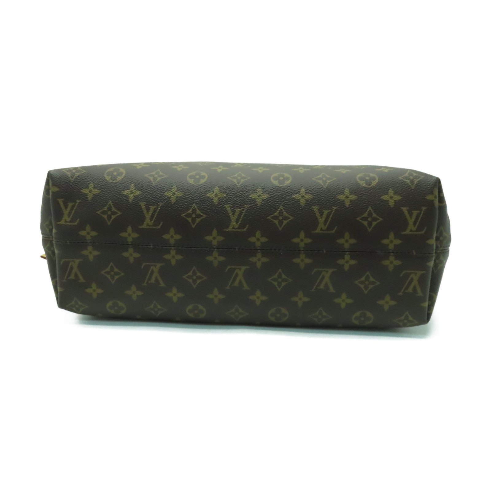 LOUIS VUITTON Monogram Gracefull MM金扣肩背袋啡色