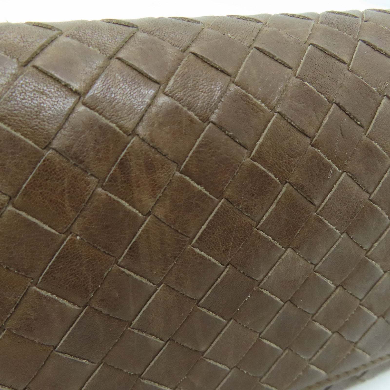 BOTTEGA VENETA 织纹皮革Long Wallet长钱包啡色