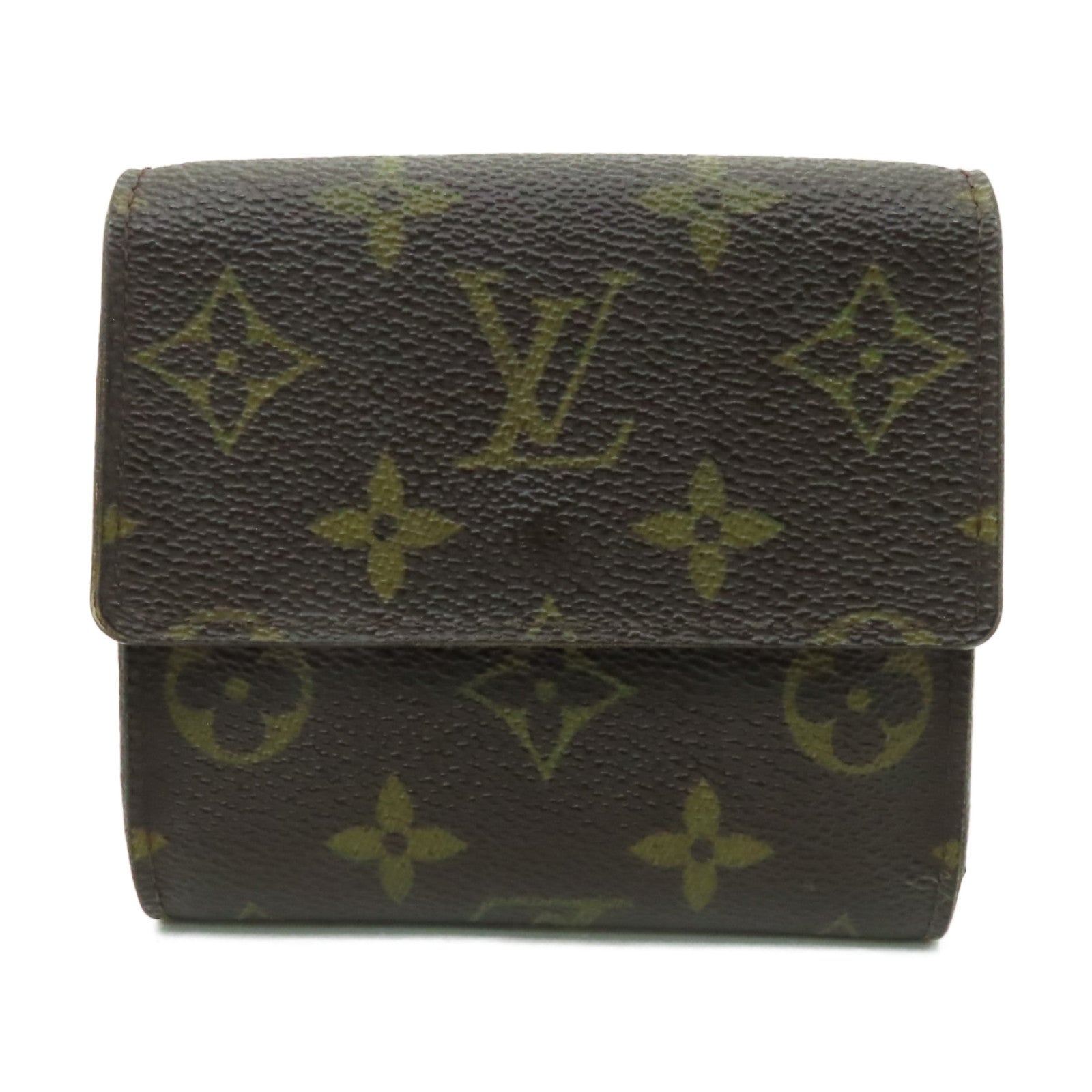 LOUIS VUITTON Monogram Wallet金扣錢包啡色