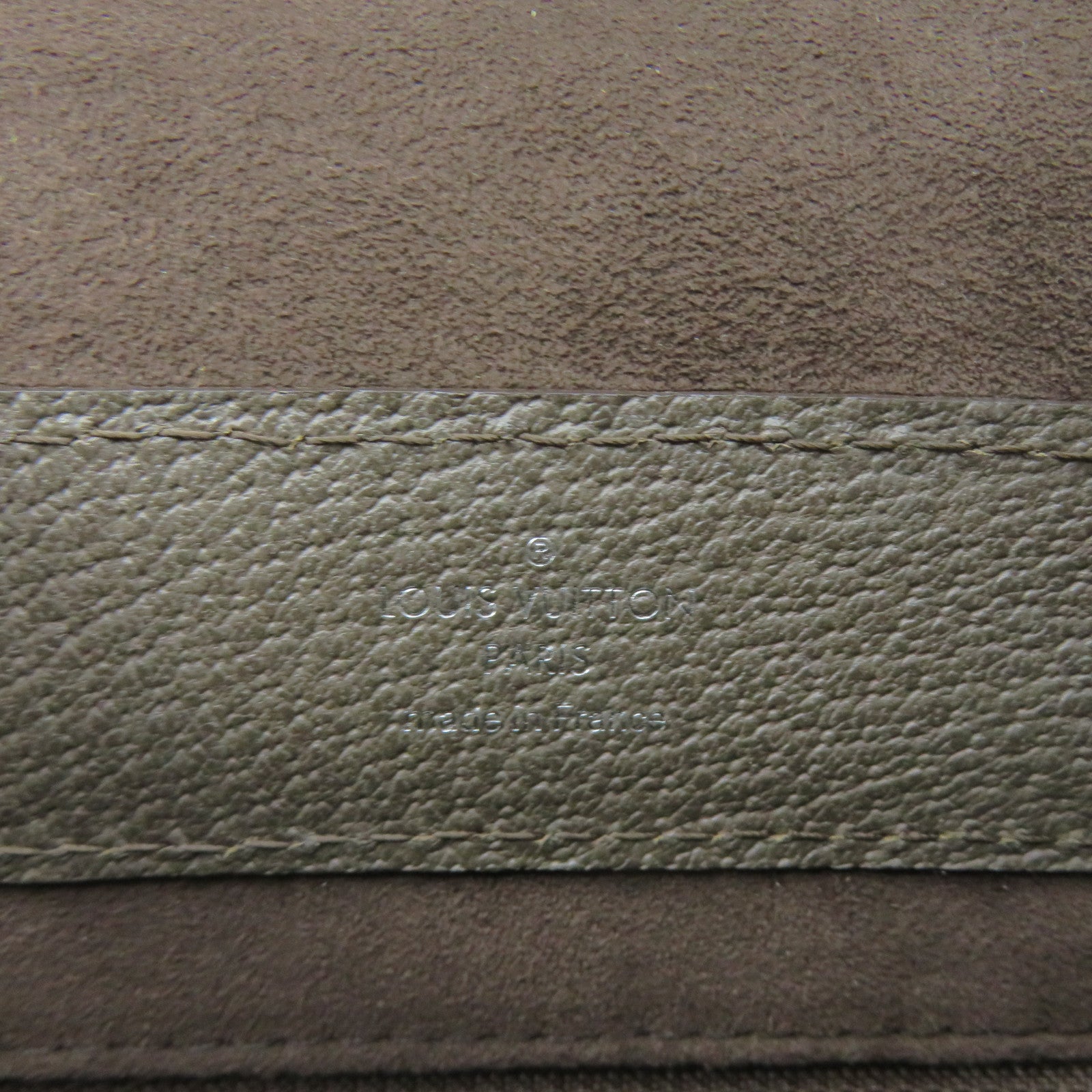 LOUIS VUITTON Tiga Leather Reporter Samara Taupe 2Way Shoulder Bag Handle Shoulder Bag Brown