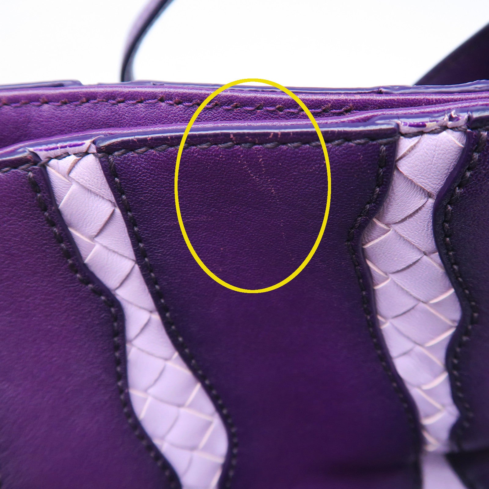 BOTTEGA VENETA 牛皮皮革Shoulder Bag肩背袋紫色