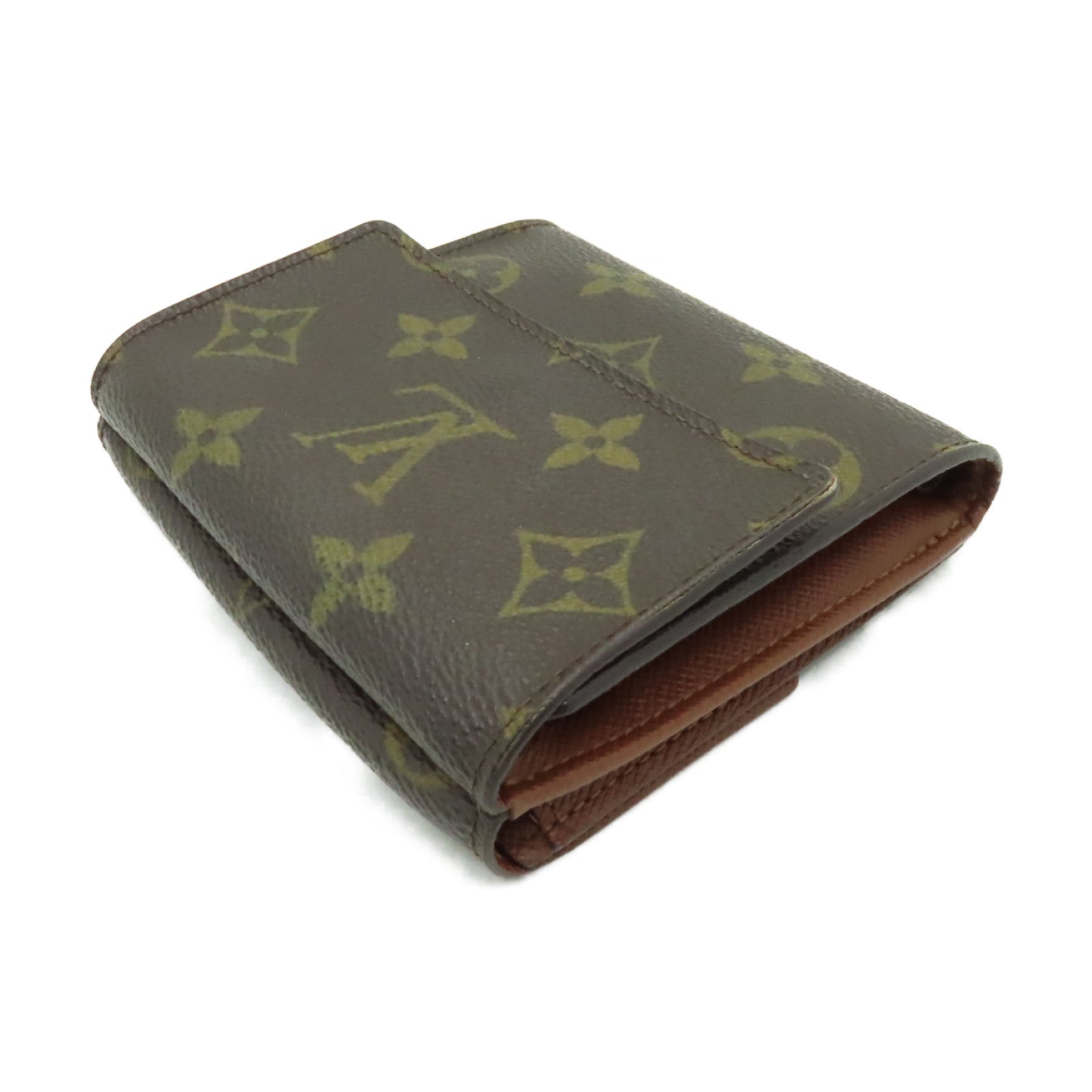 LOUIS VUITTON Monogram Wallet金扣錢包啡色