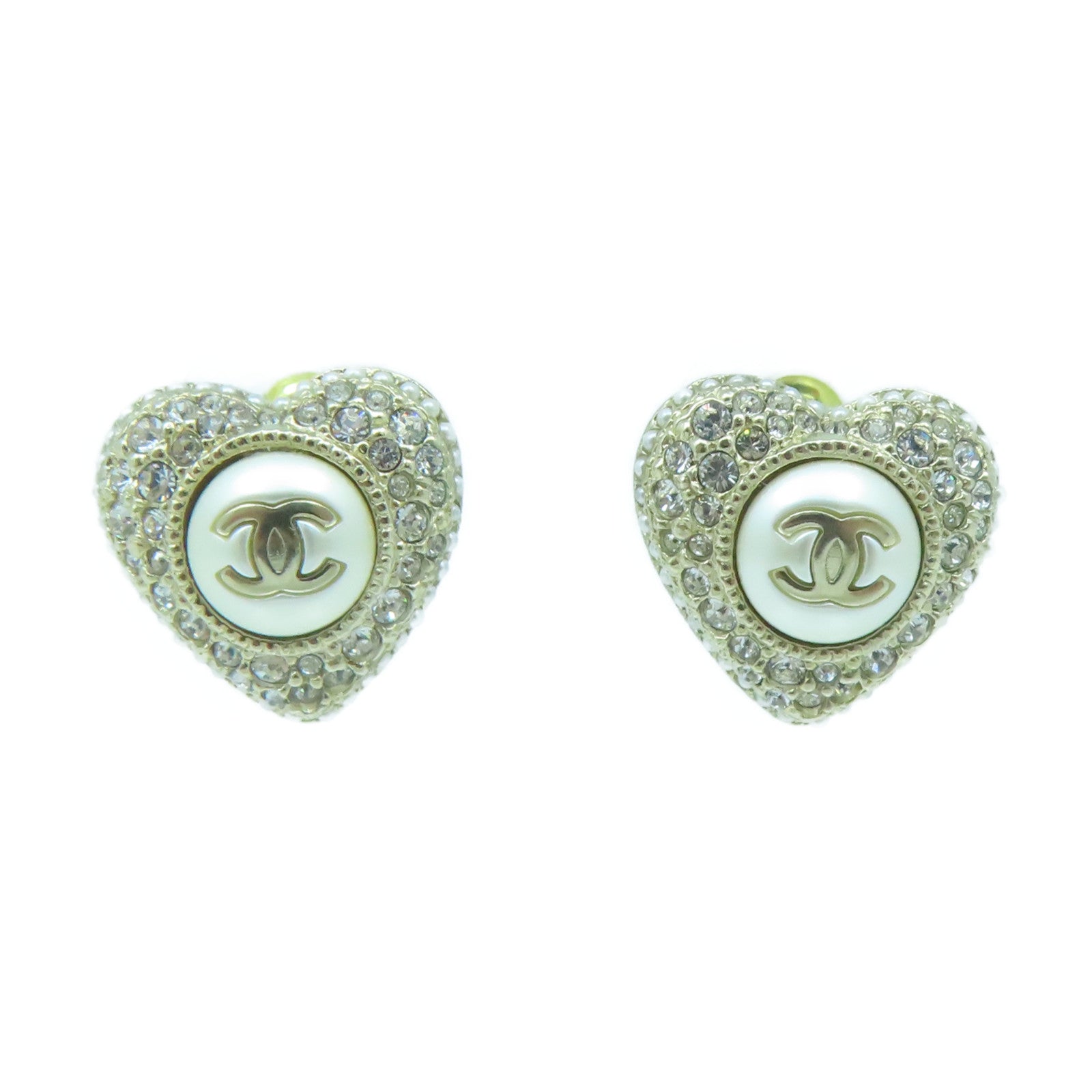 CHANEL metal Earring earrings gold / silver