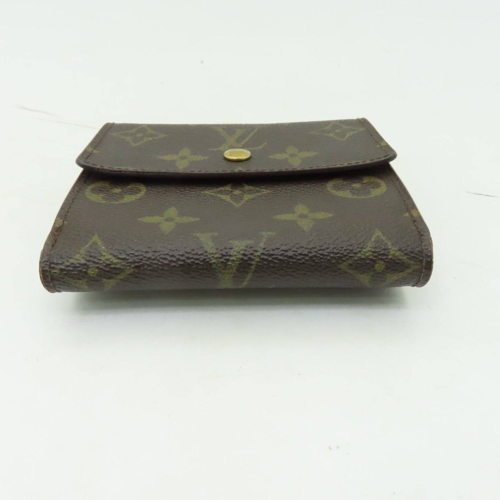 LOUIS VUITTON Monogram Wallet金扣錢包啡色