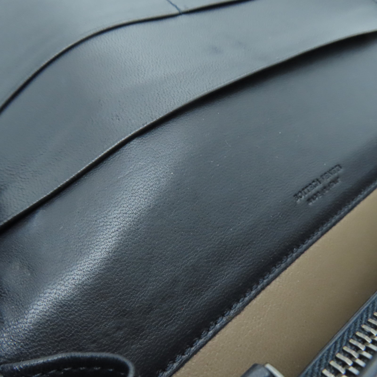 BOTTEGA VENETA 织纹皮革Long Wallet长钱包啡色