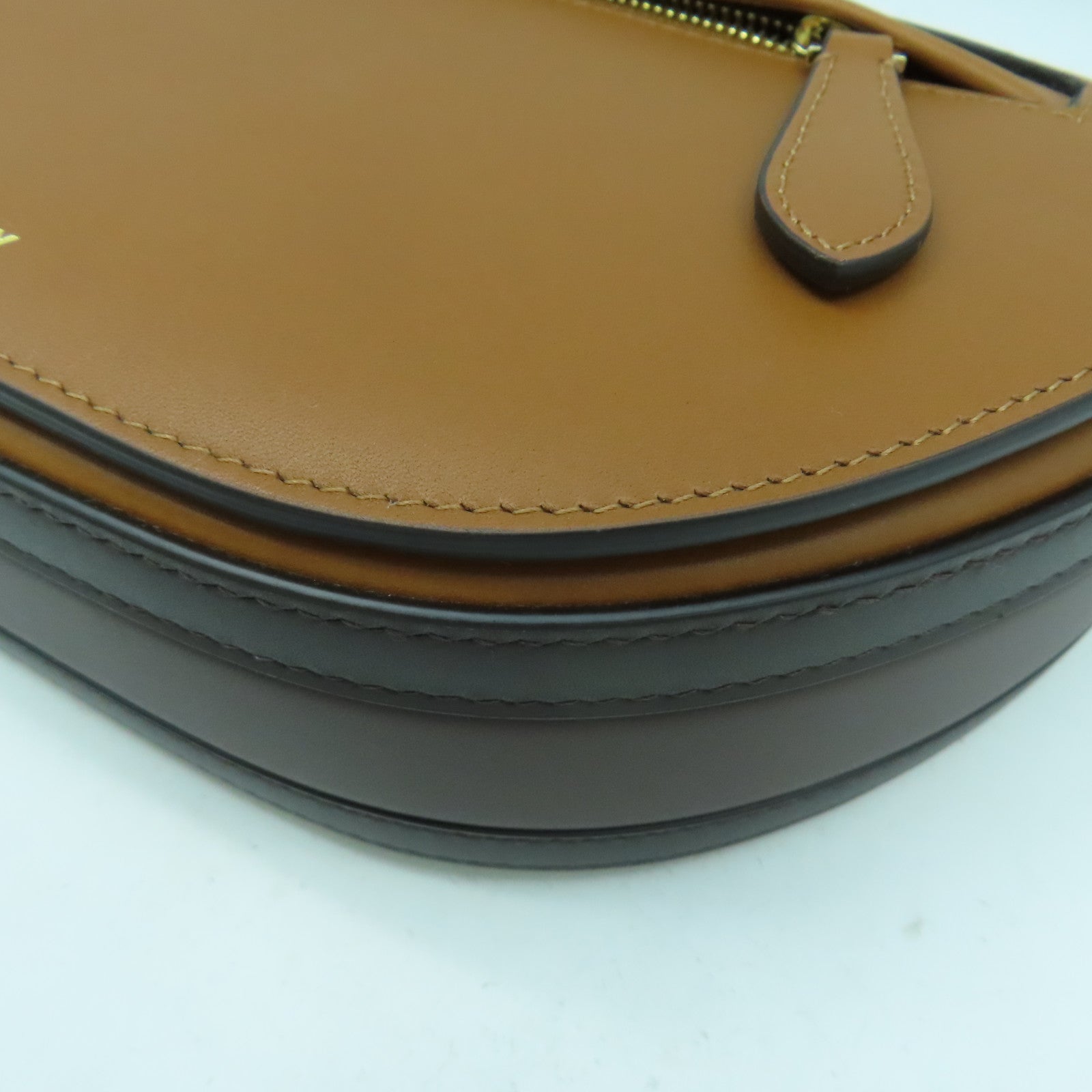 BURBERRY 牛皮皮革Olympia Small Bag金扣肩背袋啡色