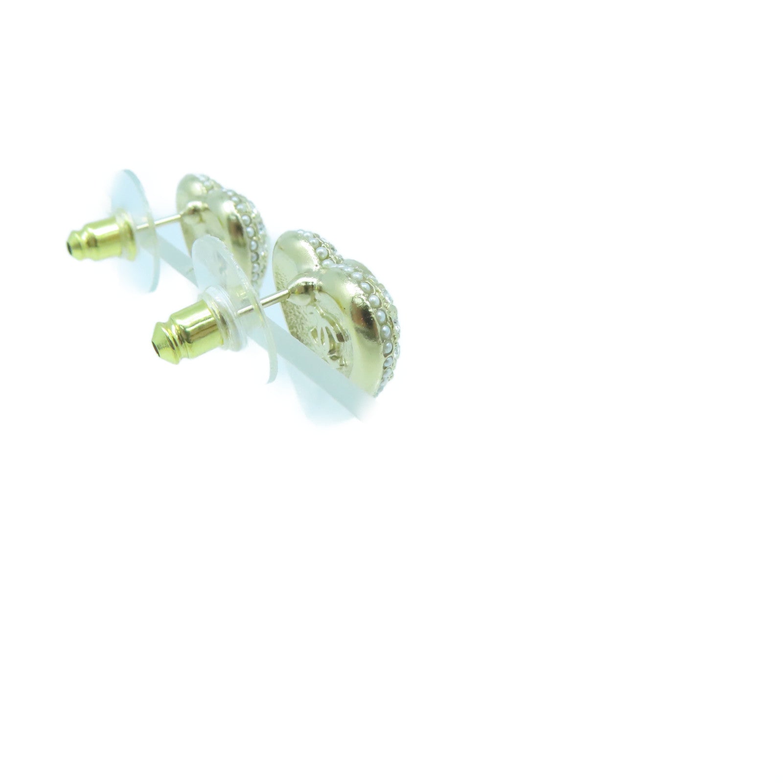 CHANEL metal Earring earrings gold / silver